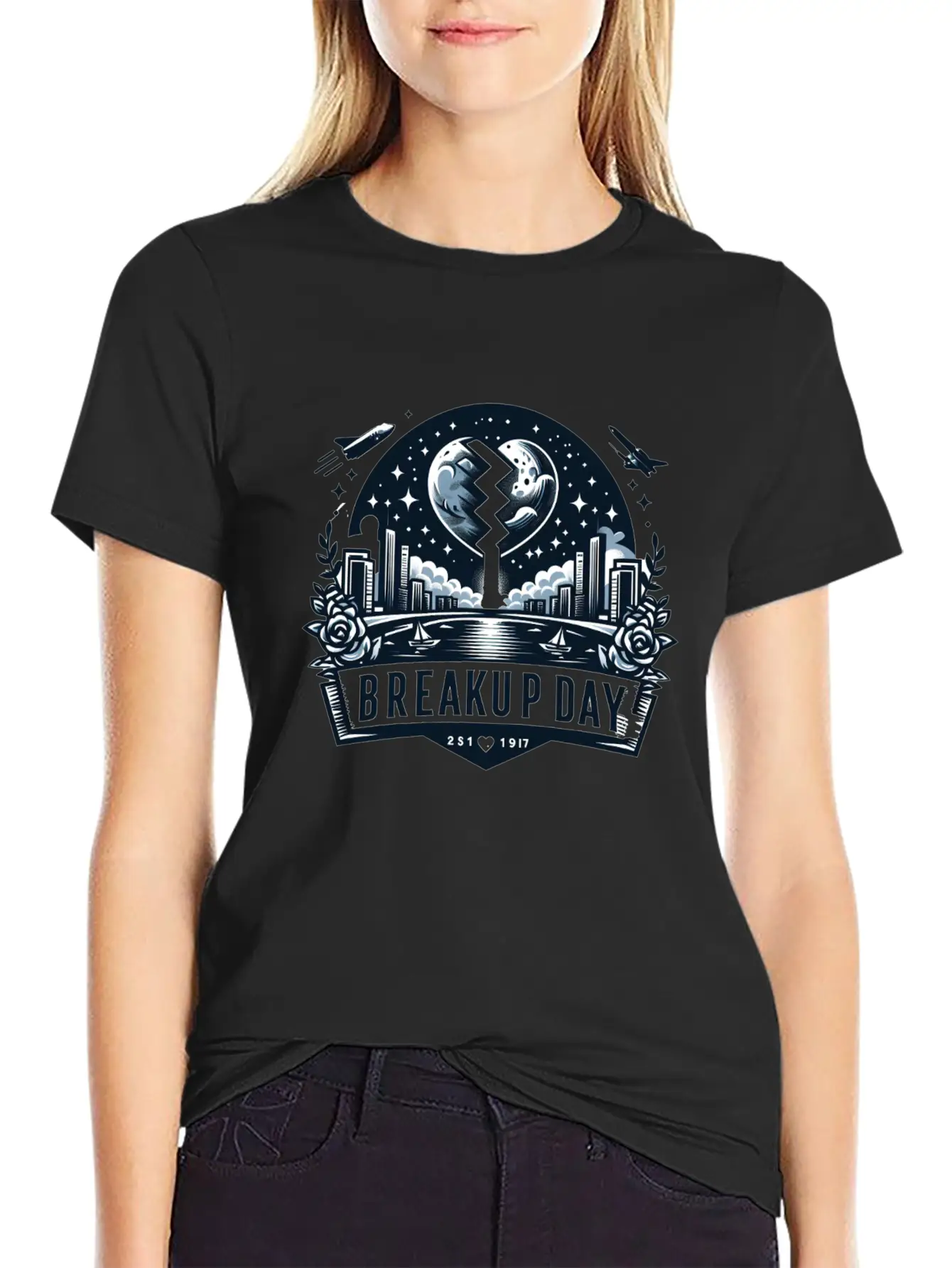 Breakup Day Stylish Everyday T-Shirt – Unisex Basic Cotton Tee