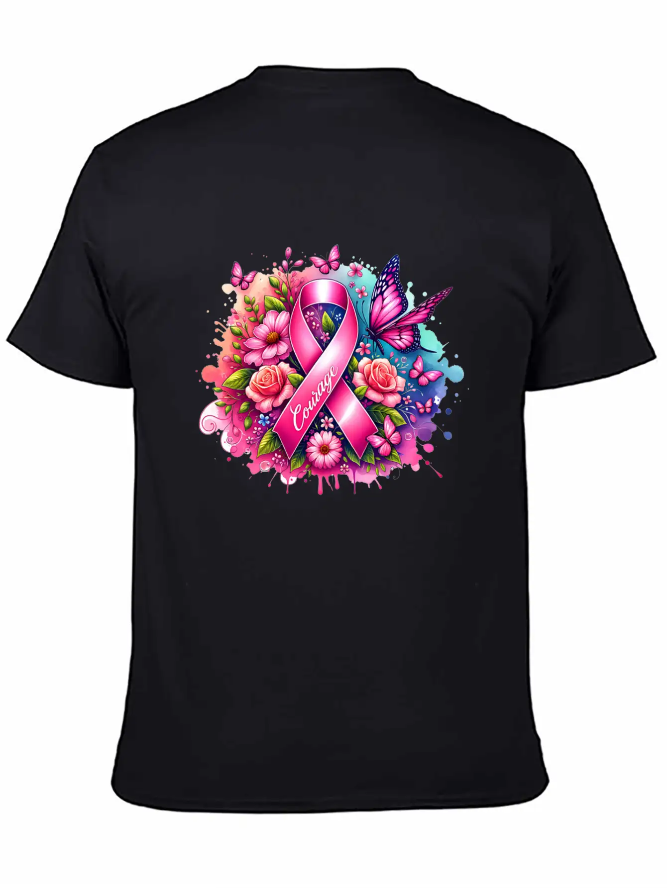 Breast Cancer Awareness Stylish Everyday T-Shirt – Unisex Basic Cotton Tee