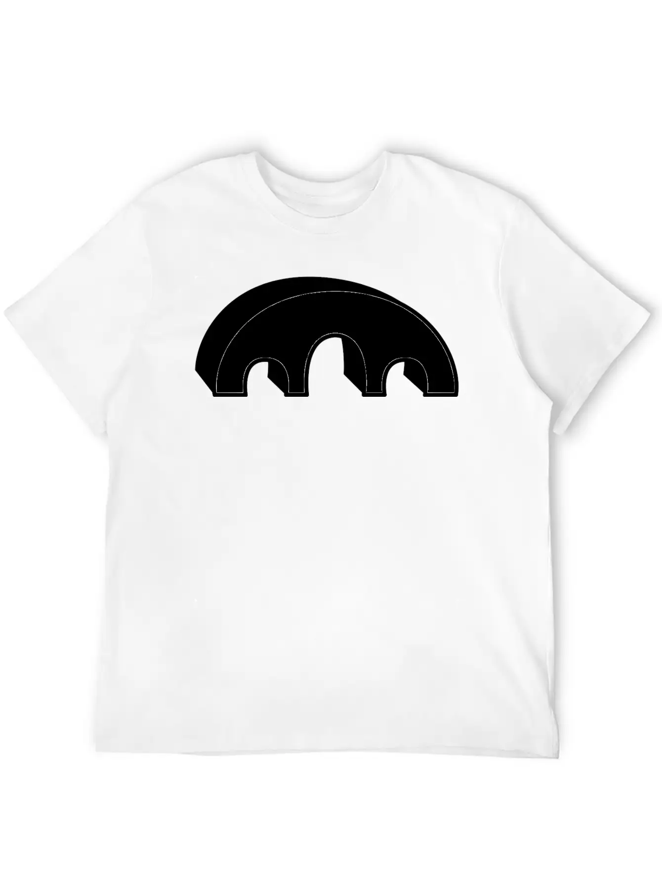 Bridge Bruecke Architecture Architektur Bauen6 Unisex Short Sleeve Soft Cotton T-Shirt – Casual Everyday Wear