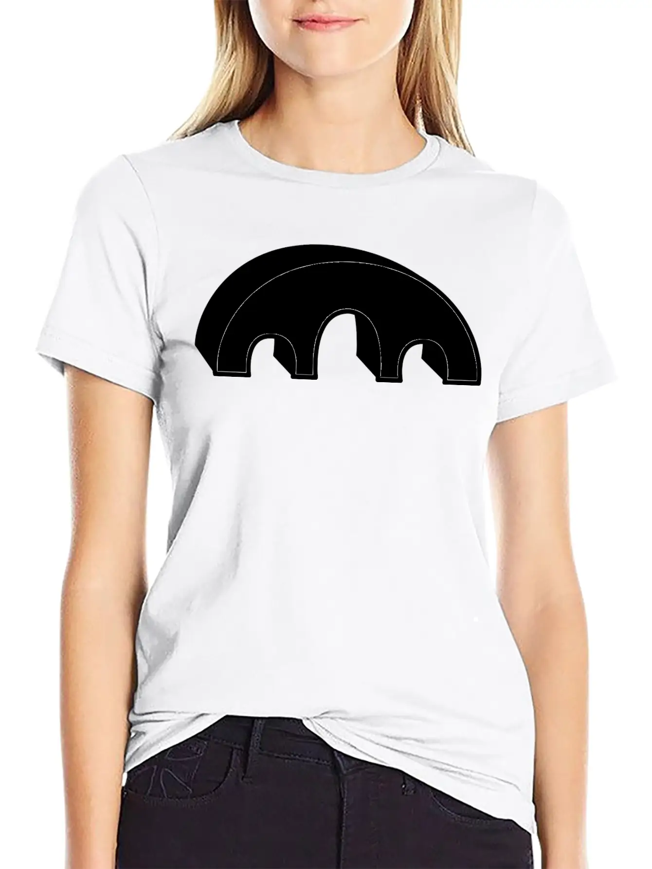 Bridge Bruecke Architecture Architektur Bauen6 Unisex Short Sleeve Soft Cotton T-Shirt – Casual Everyday Wear