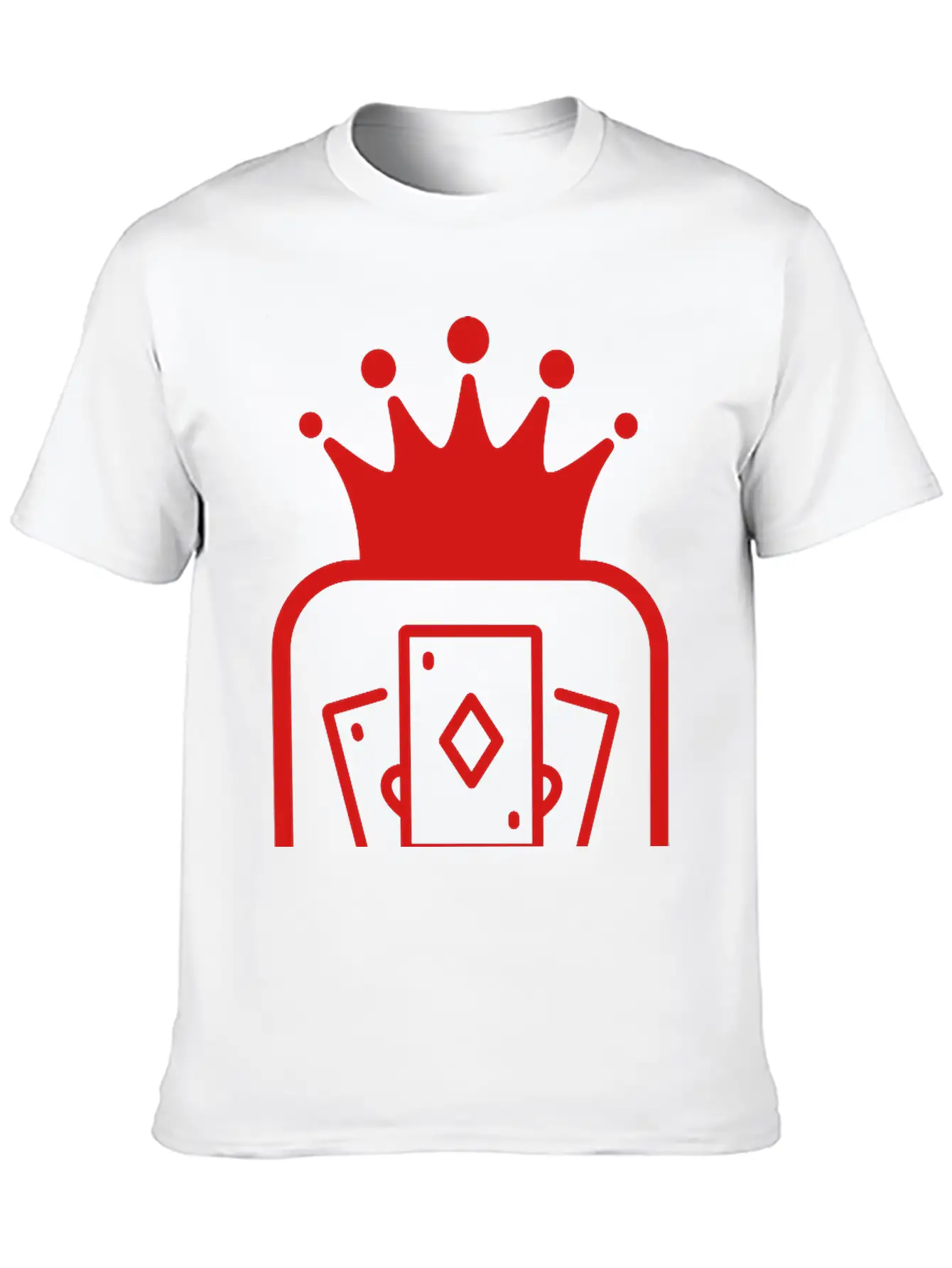 Bridge Card Game Kartenspiel Jeu De Cartes Unisex Short Sleeve Soft Cotton T-Shirt – Casual Everyday Wear