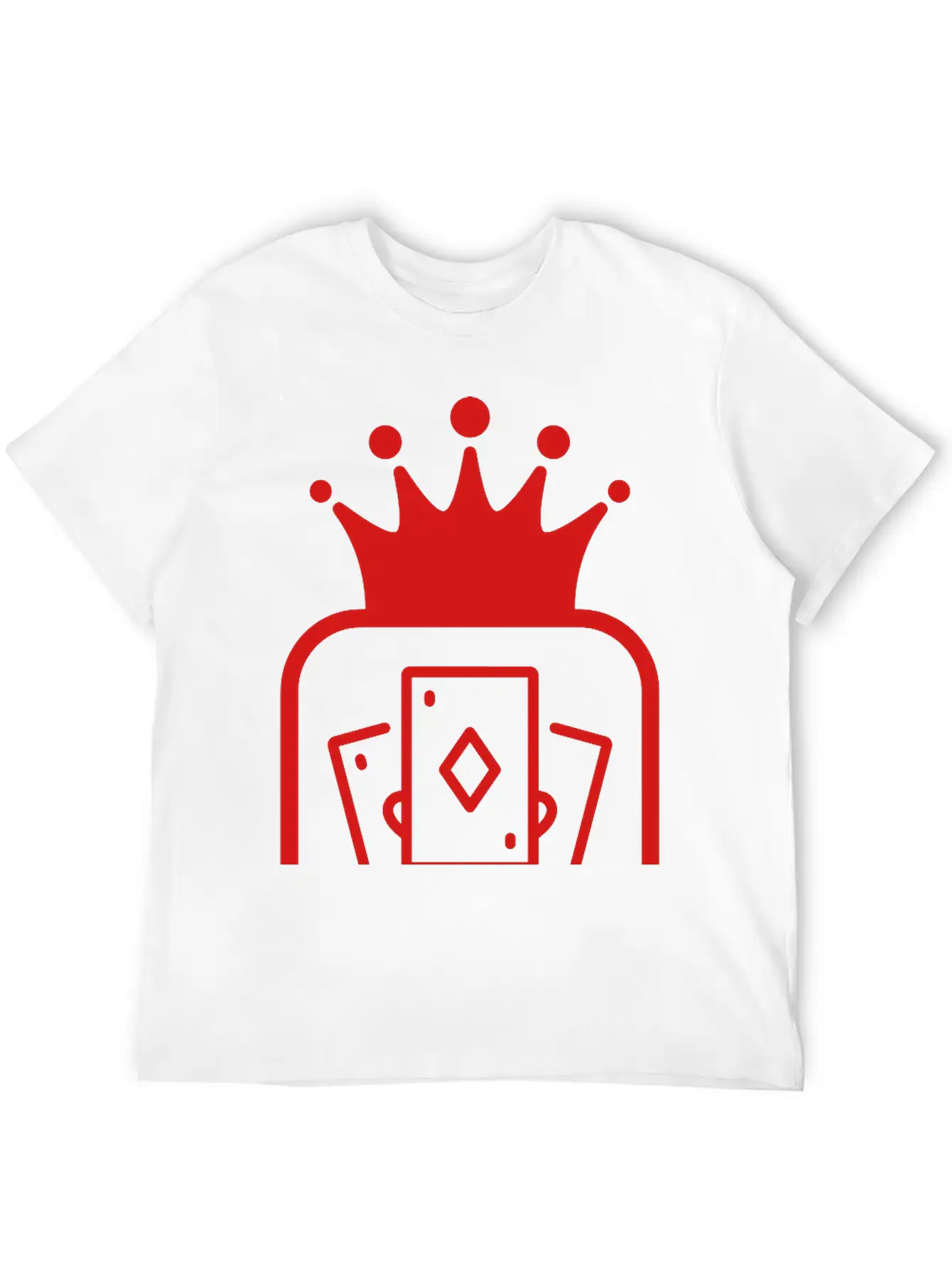 Bridge Card Game Kartenspiel Jeu De Cartes Unisex Short Sleeve Soft Cotton T-Shirt – Casual Everyday Wear