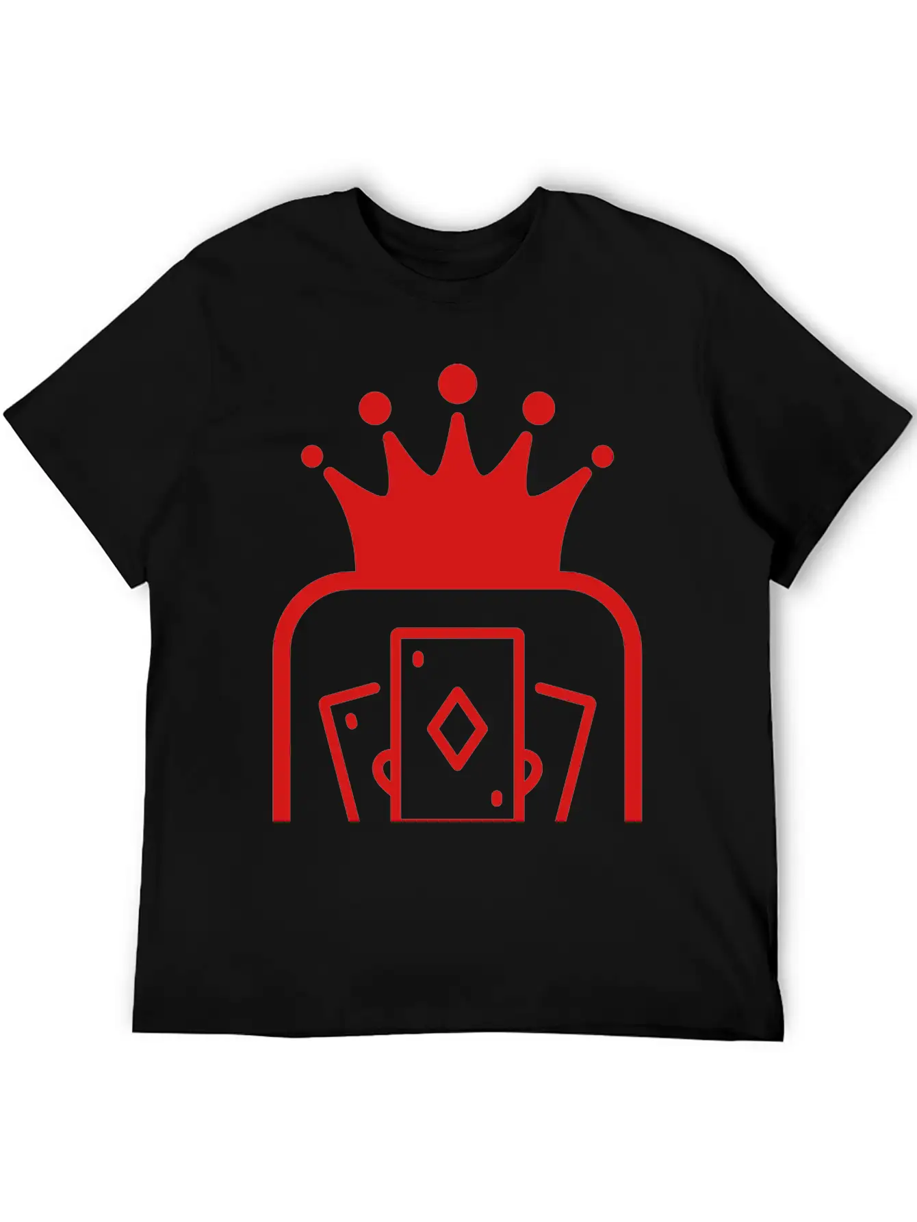 Bridge Card Game Kartenspiel Jeu De Cartes Unisex Short Sleeve Soft Cotton T-Shirt – Casual Everyday Wear