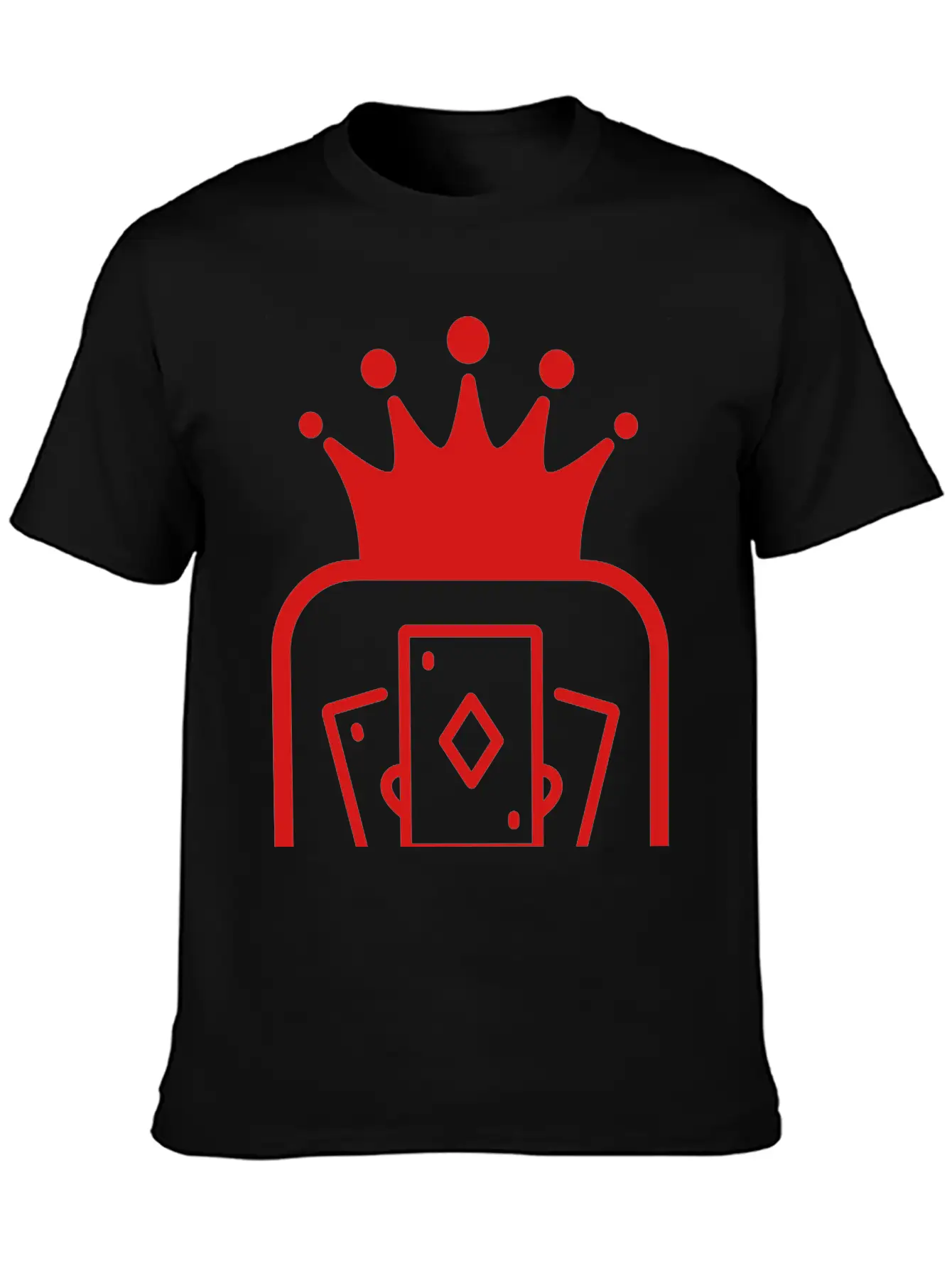 Bridge Card Game Kartenspiel Jeu De Cartes Unisex Short Sleeve Soft Cotton T-Shirt – Casual Everyday Wear