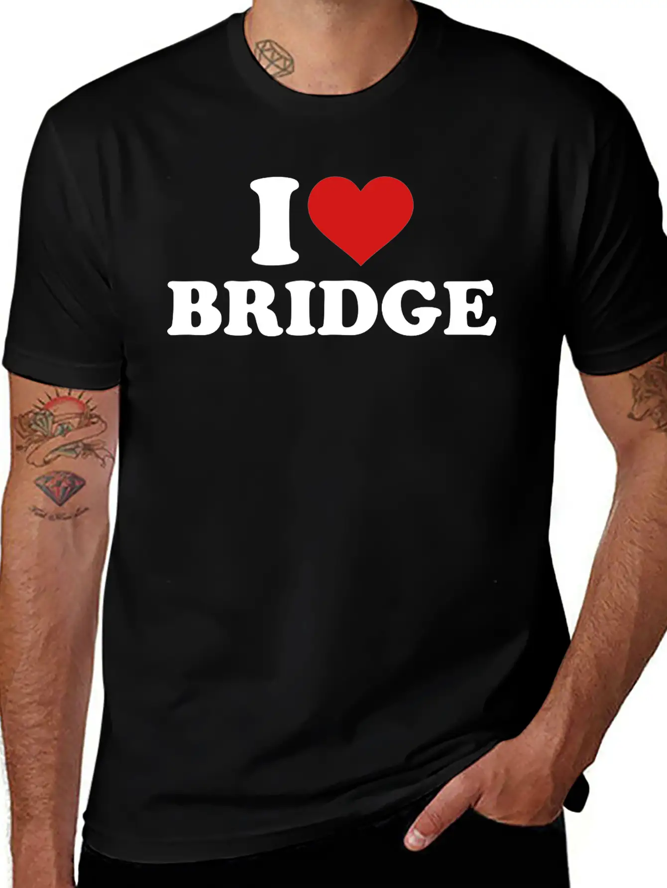 Bridge Essential Unisex Summer Tee – Soft Cotton Casual Fit