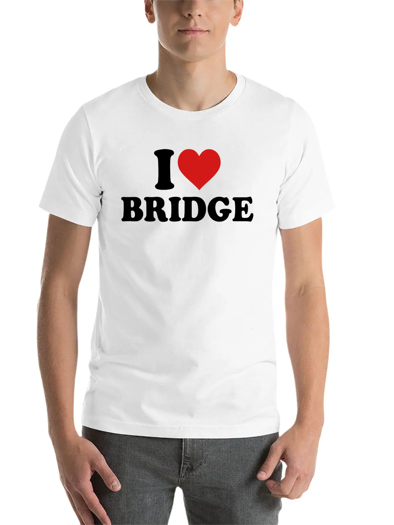 Bridge Essential Unisex Summer Tee – Soft Cotton Casual Fit