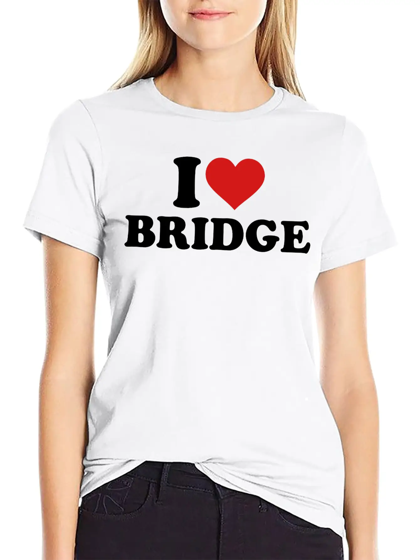 Bridge Essential Unisex Summer Tee – Soft Cotton Casual Fit
