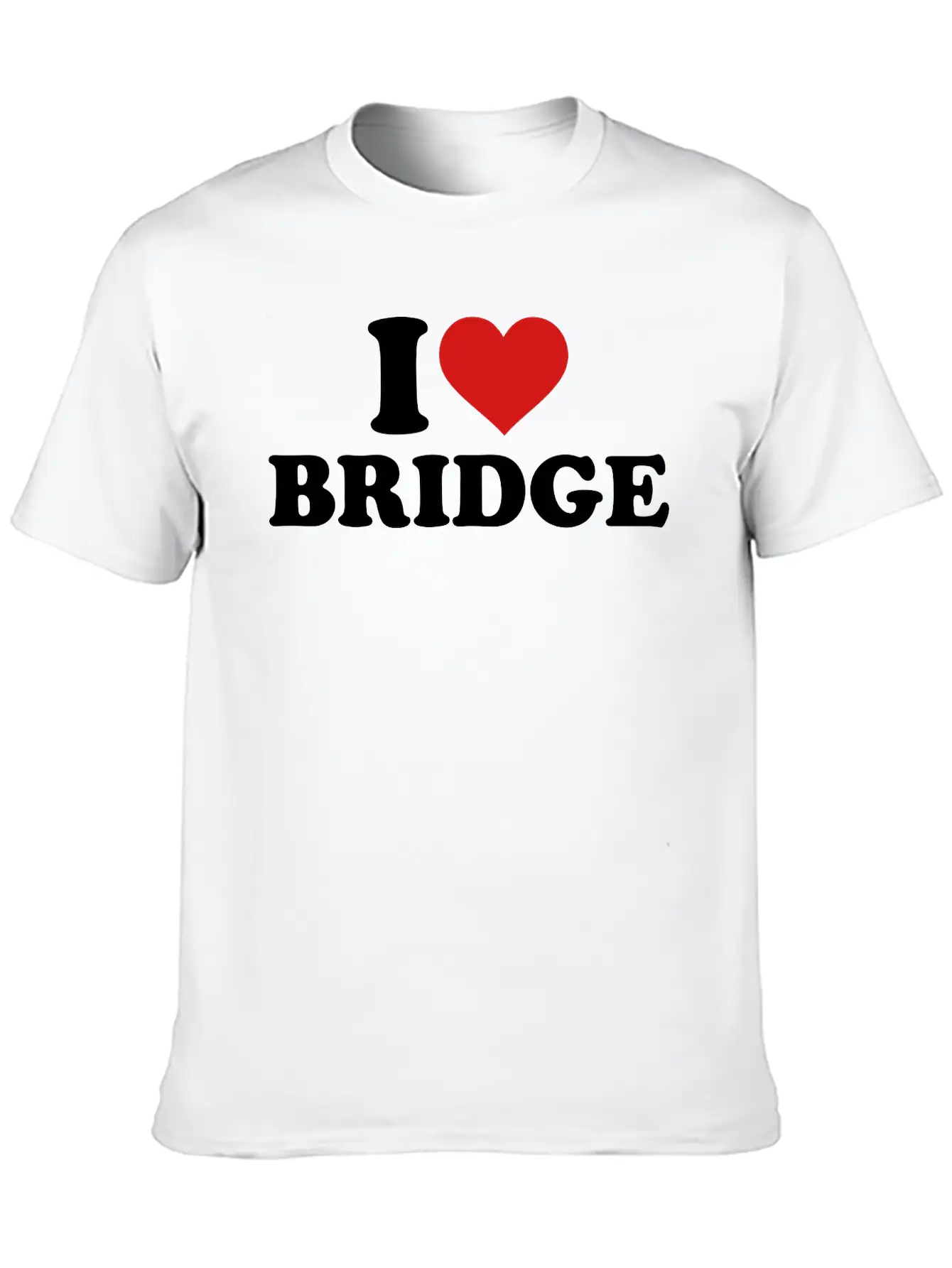 Bridge Essential Unisex Summer Tee – Soft Cotton Casual Fit