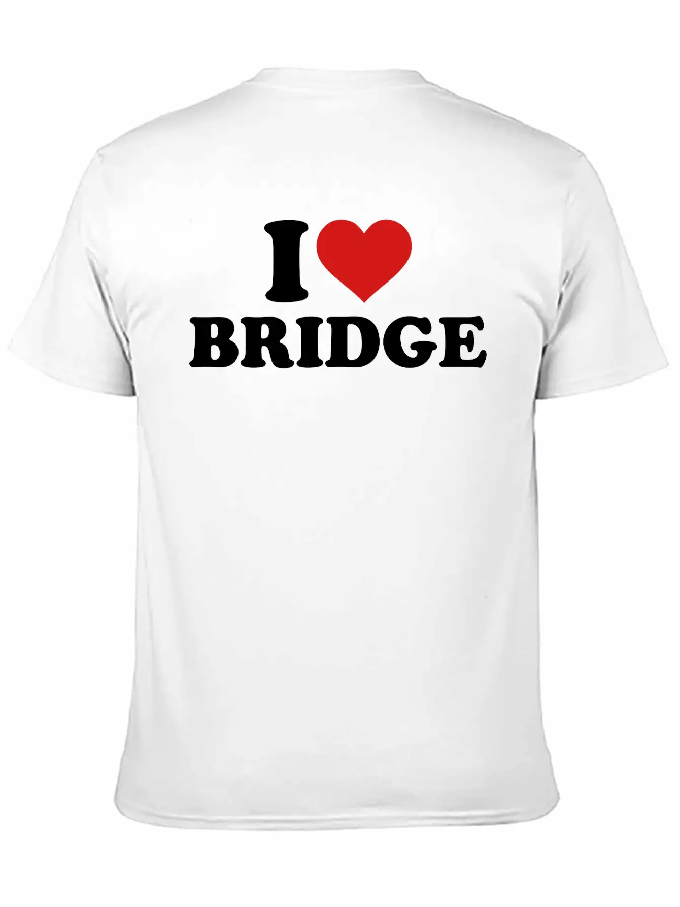 Bridge Essential Unisex Summer Tee – Soft Cotton Casual Fit
