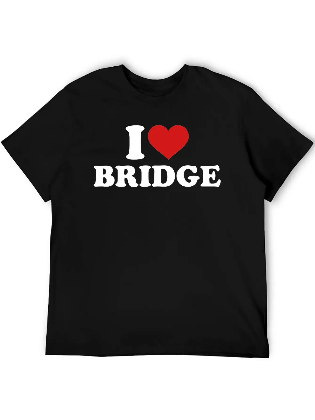 Bridge Essential Unisex Summer Tee – Soft Cotton Casual Fit