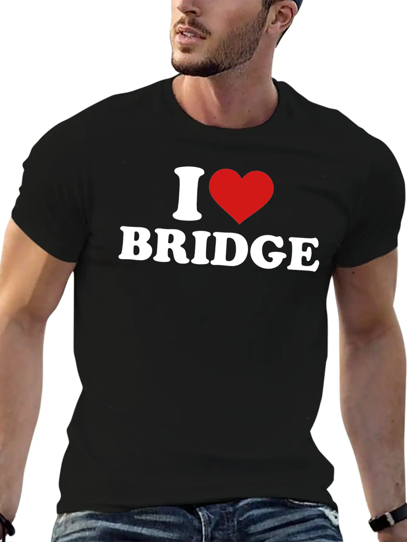 Bridge Essential Unisex Summer Tee – Soft Cotton Casual Fit