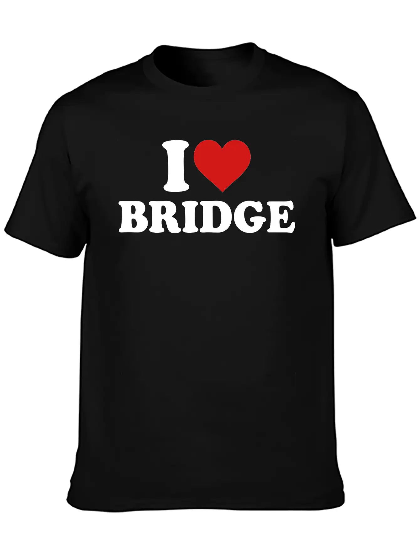 Bridge Essential Unisex Summer Tee – Soft Cotton Casual Fit