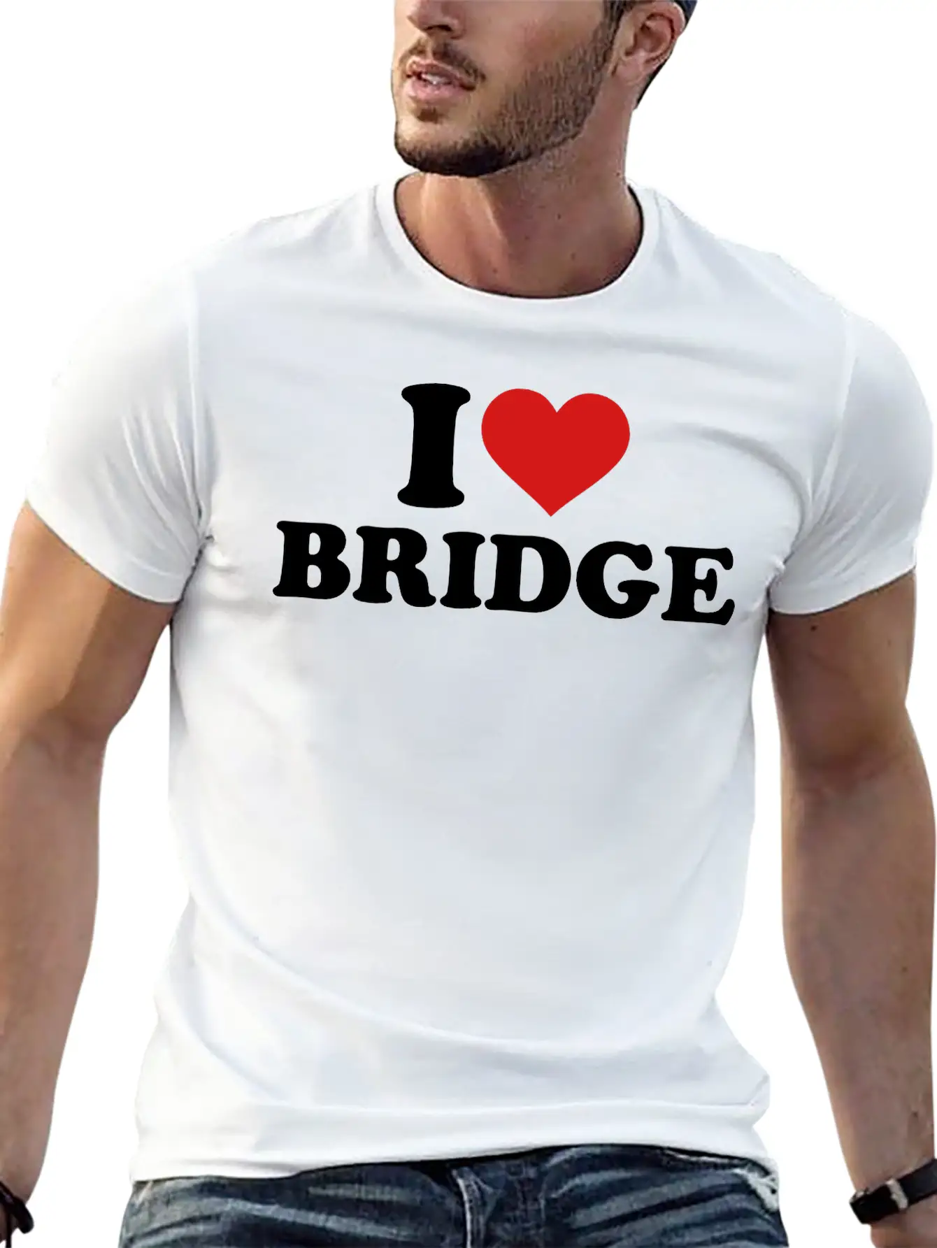 Bridge Essential Unisex Summer Tee – Soft Cotton Casual Fit