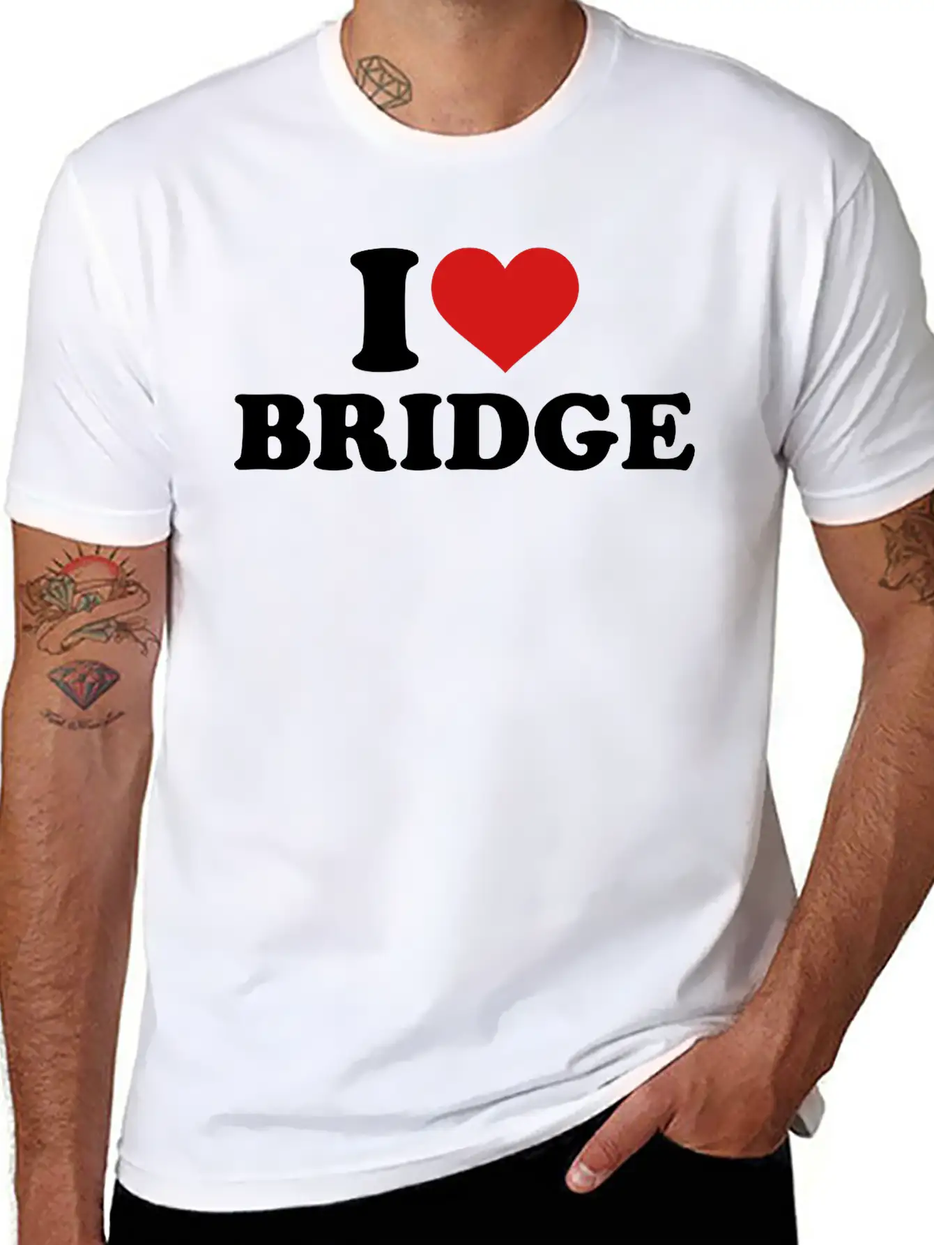 Bridge Essential Unisex Summer Tee – Soft Cotton Casual Fit