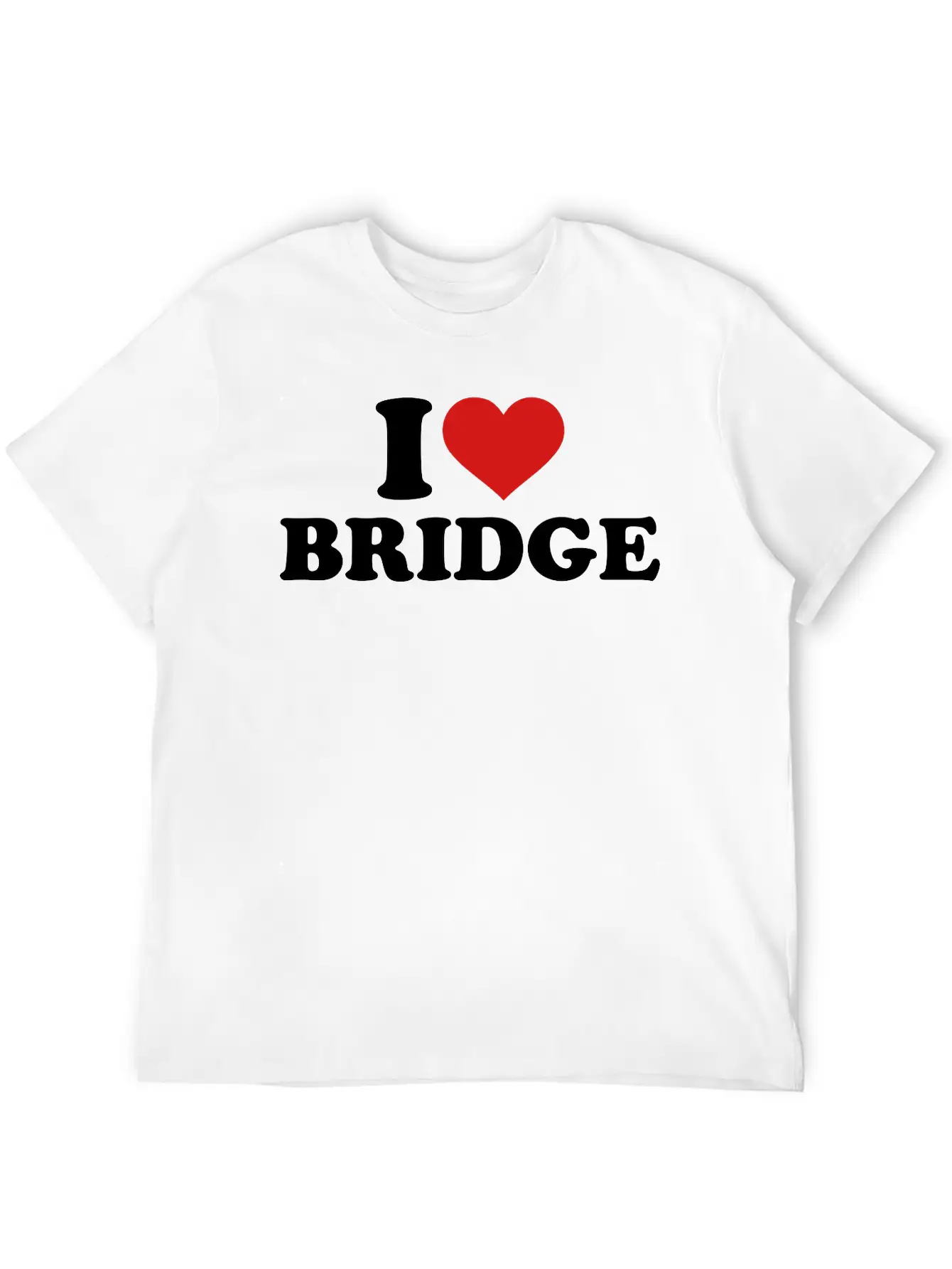 Bridge Essential Unisex Summer Tee – Soft Cotton Casual Fit