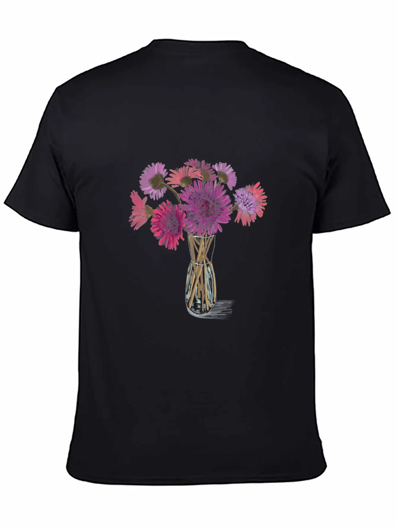 Bright Gerbera Flowers Stylish Everyday T-Shirt – Unisex Basic Cotton Tee