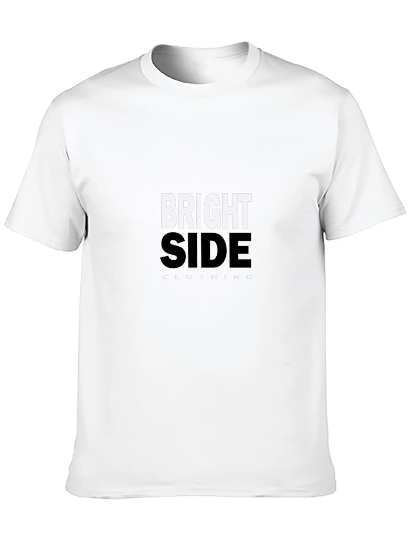 Bright Side Merch Clothing Comfortable Minimalist Graphic Tee – Summer Style Essential
