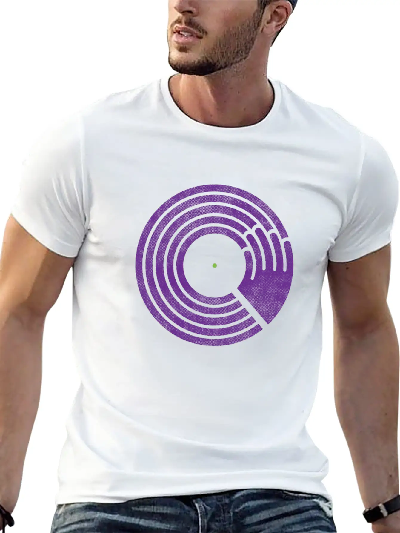 Bring The Noise White Stylish Everyday T-Shirt – Unisex Basic Cotton Tee