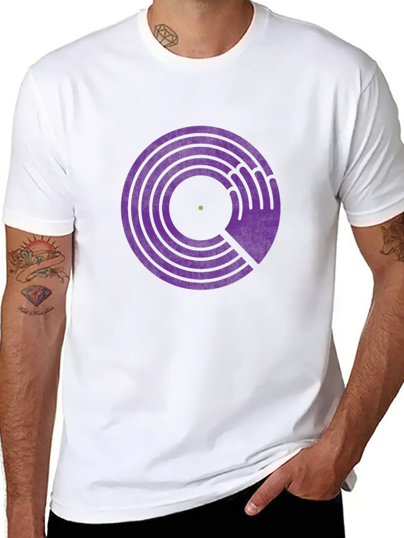 Bring The Noise White Stylish Everyday T-Shirt – Unisex Basic Cotton Tee