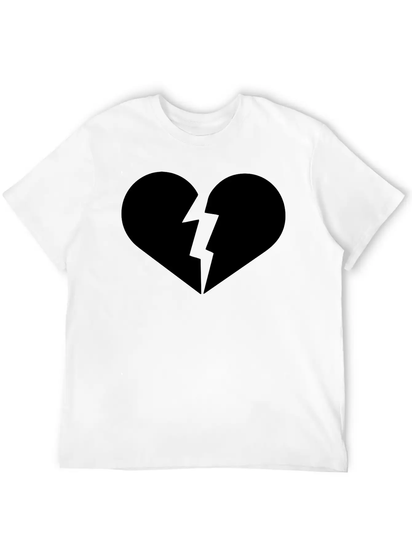 Broken Heart, Heart Broken, Love, Heart, Heartbeat Timeless Short Sleeve Tee – Comfy And Minimalist Design