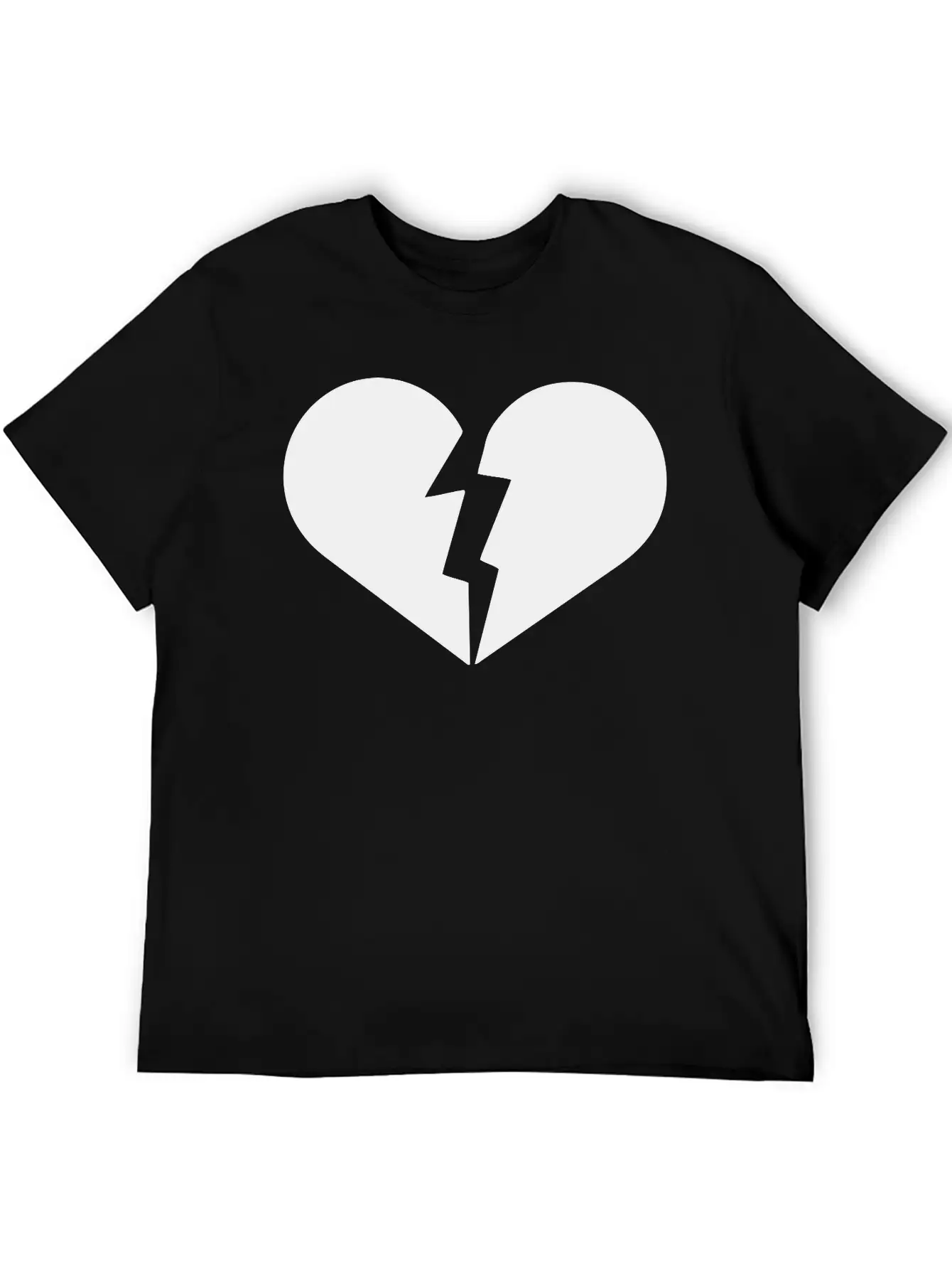 Broken Heart, Heart Broken, Love, Heart, Heartbeat Timeless Short Sleeve Tee – Comfy And Minimalist Design