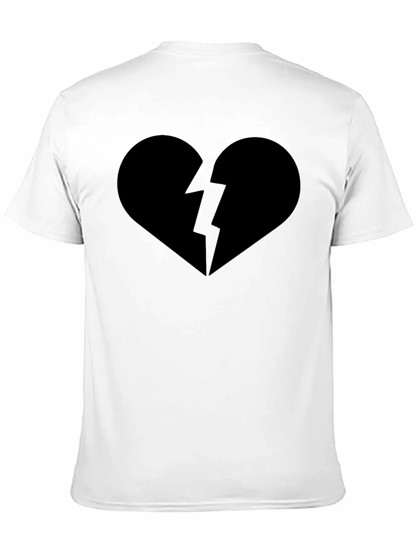 Broken Heart, Heart Broken, Love, Heart, Heartbeat Timeless Short Sleeve Tee – Comfy And Minimalist Design