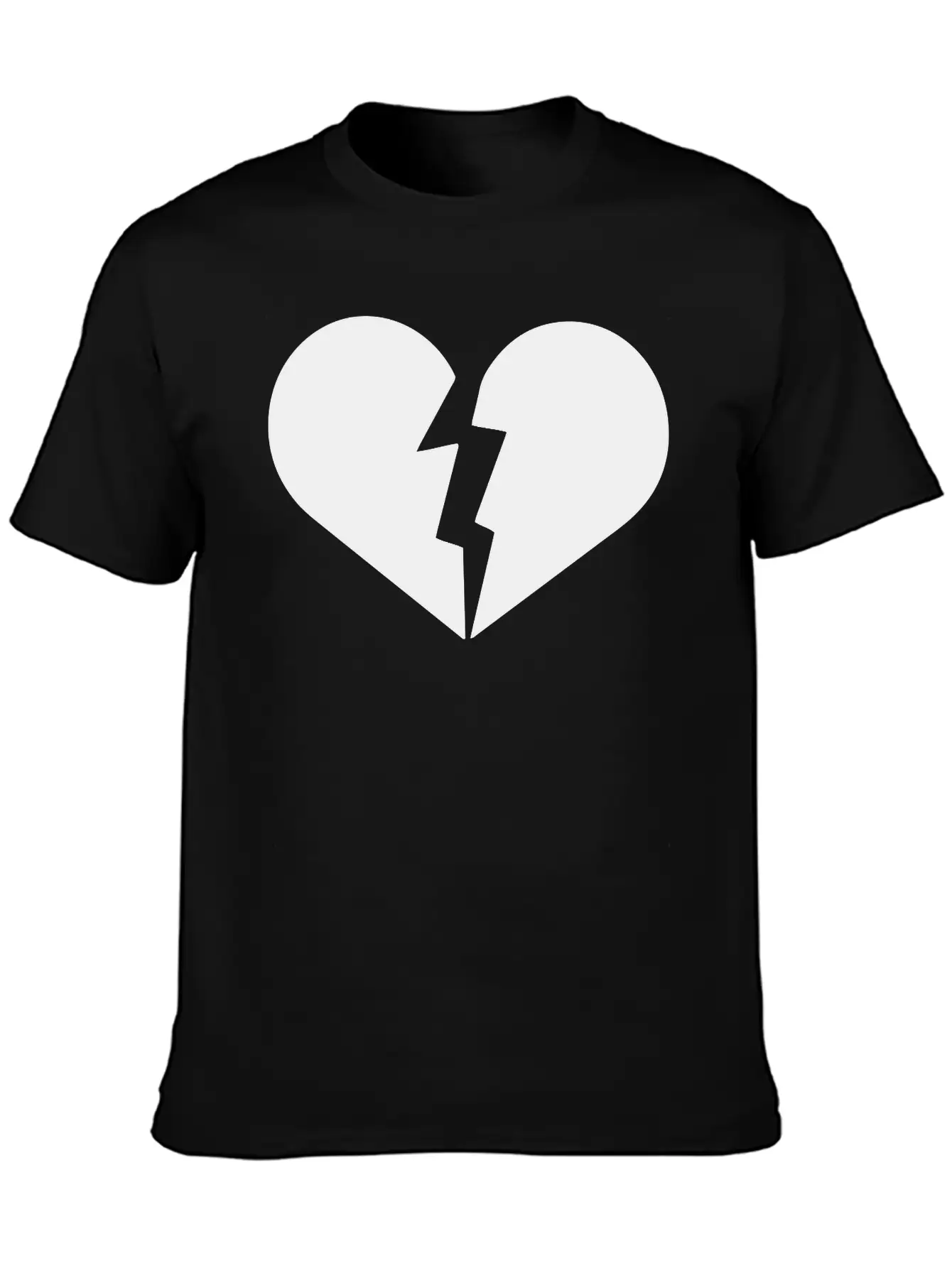 Broken Heart, Heart Broken, Love, Heart, Heartbeat Timeless Short Sleeve Tee – Comfy And Minimalist Design