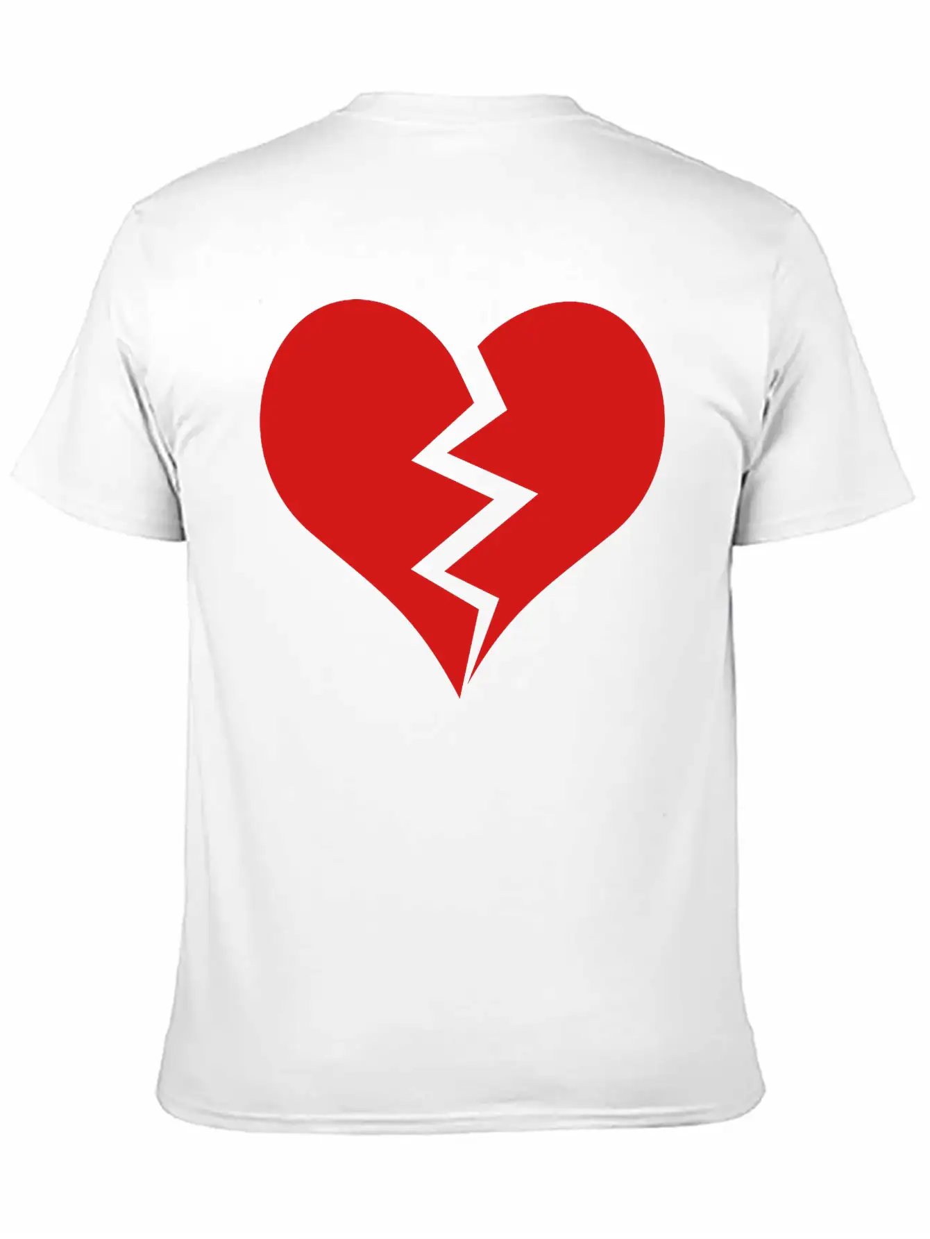 Broken Heart Unisex Casual T-Shirt – Clean Design For Daily Comfort