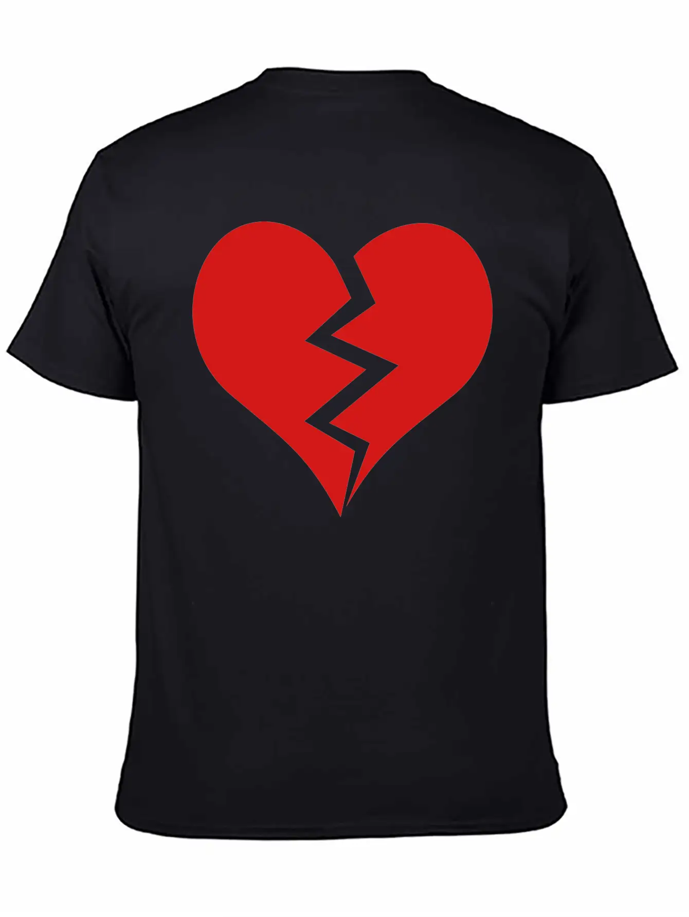 Broken Heart Unisex Casual T-Shirt – Clean Design For Daily Comfort