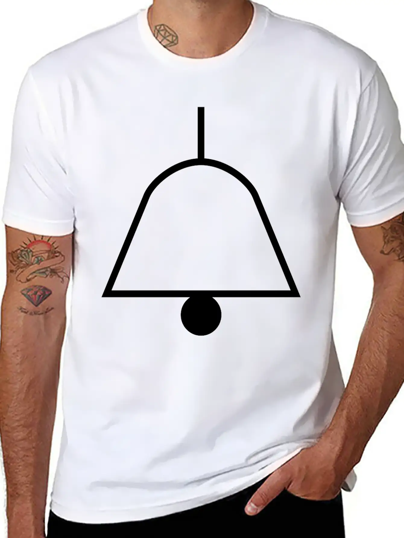 Bronze Bell Essential Unisex Summer Tee – Soft Cotton Casual Fit
