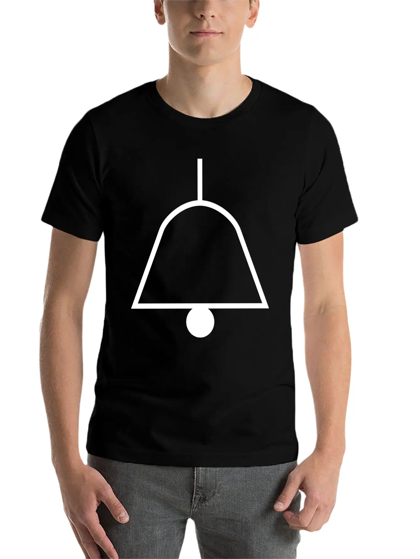Bronze Bell Essential Unisex Summer Tee – Soft Cotton Casual Fit