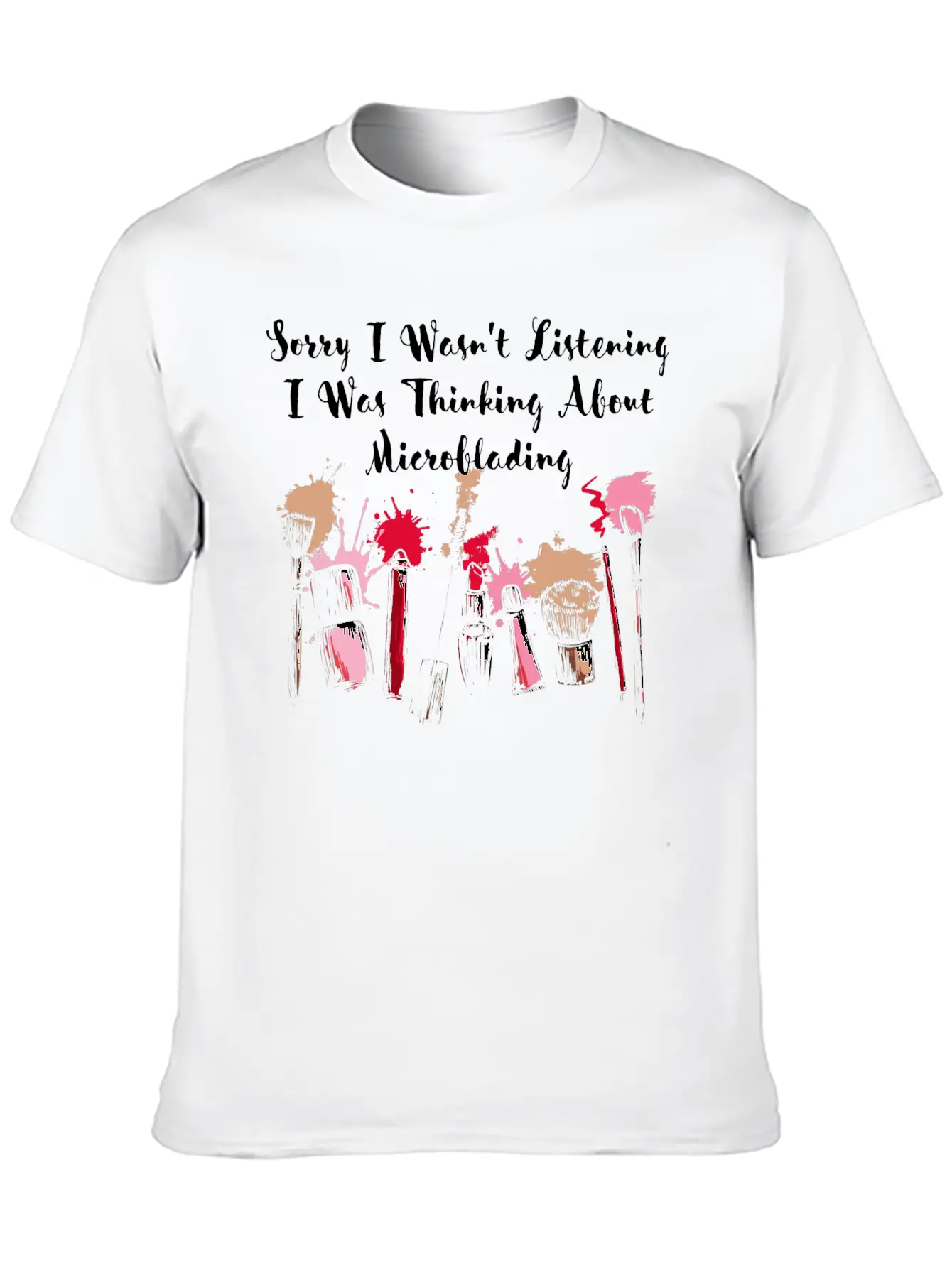 Brow Babe Women Lifestyle Girls Habits Beautiful C Unisex Short Sleeve Soft Cotton T-Shirt – Casual Everyday Wear