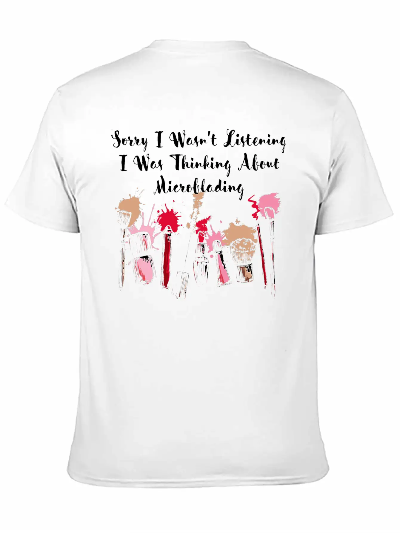 Brow Babe Women Lifestyle Girls Habits Beautiful C Unisex Short Sleeve Soft Cotton T-Shirt – Casual Everyday Wear