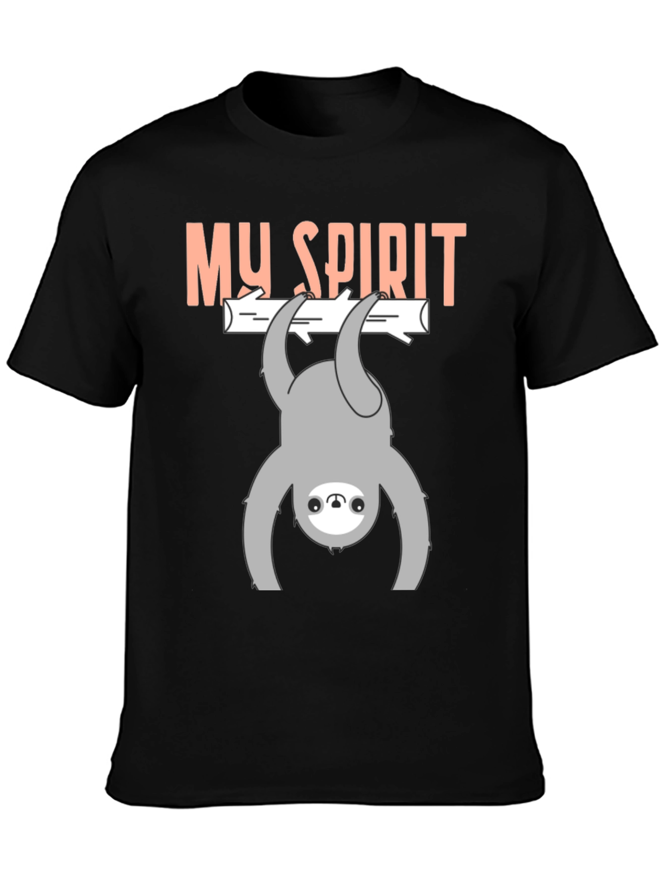 My Spirit Sloth Graphic Tee - Relaxed Vibe
