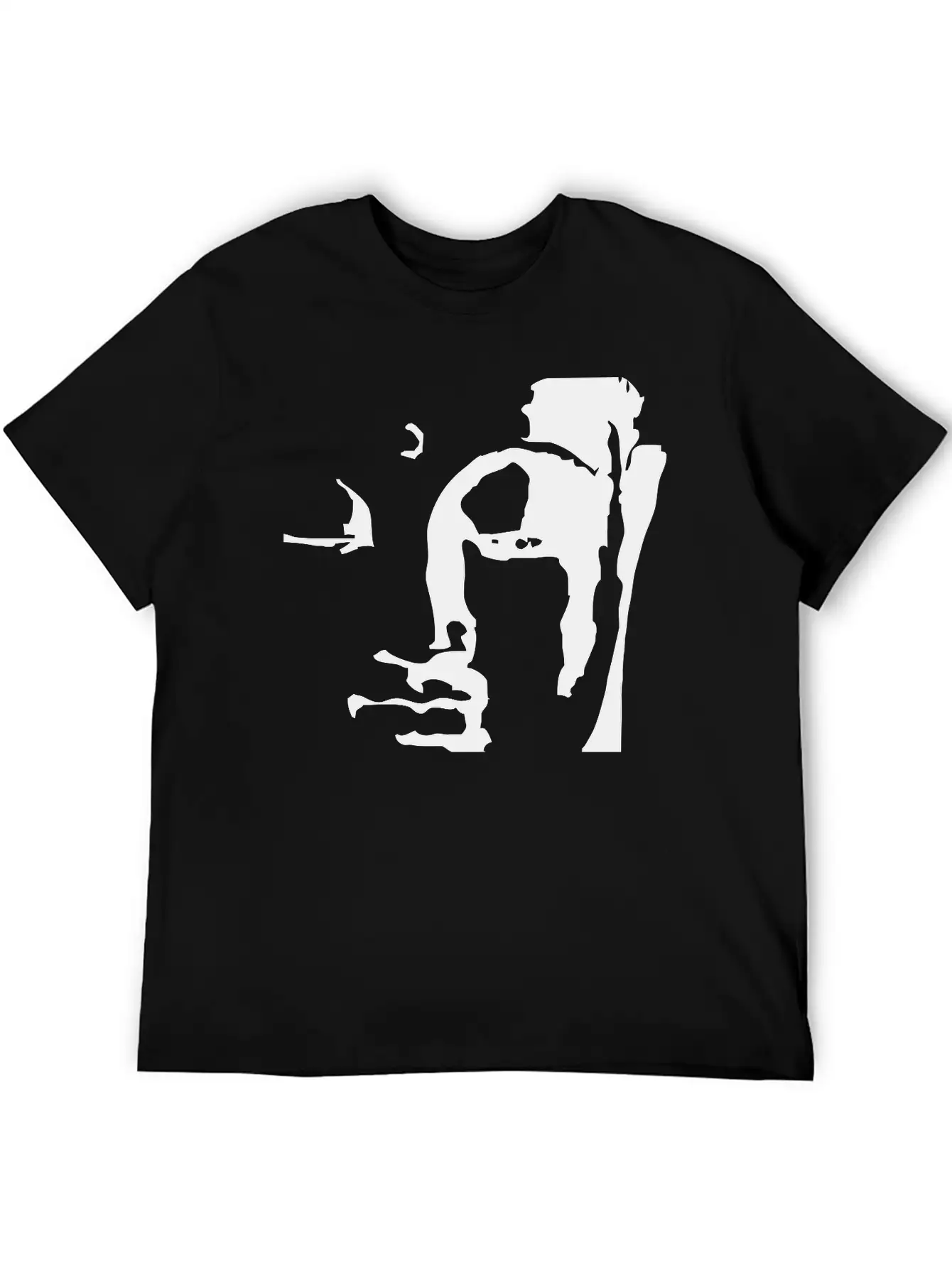 Buddhas Face Timeless Short Sleeve Tee – Comfy And Minimalist Design