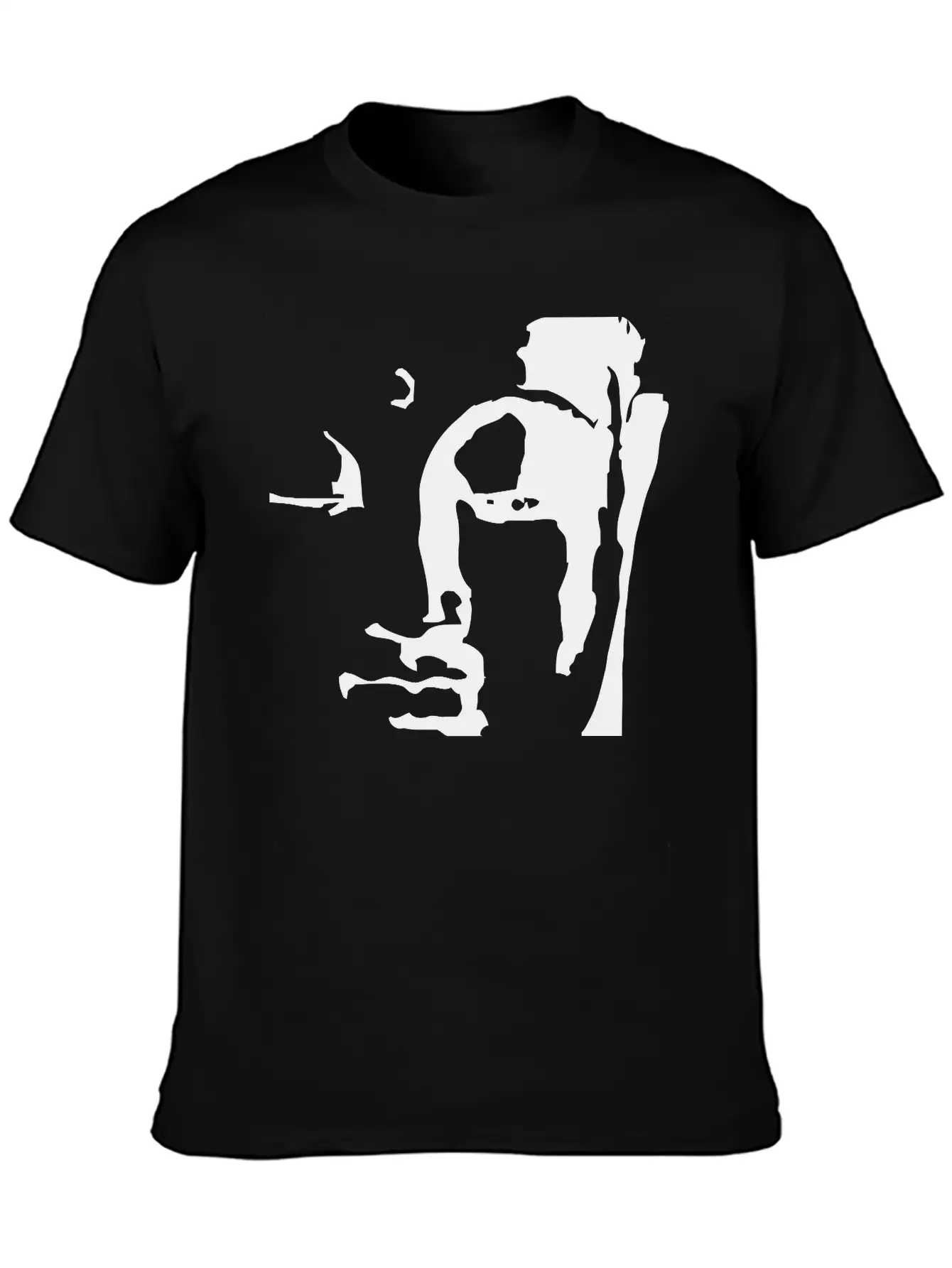 Buddhas Face Timeless Short Sleeve Tee – Comfy And Minimalist Design