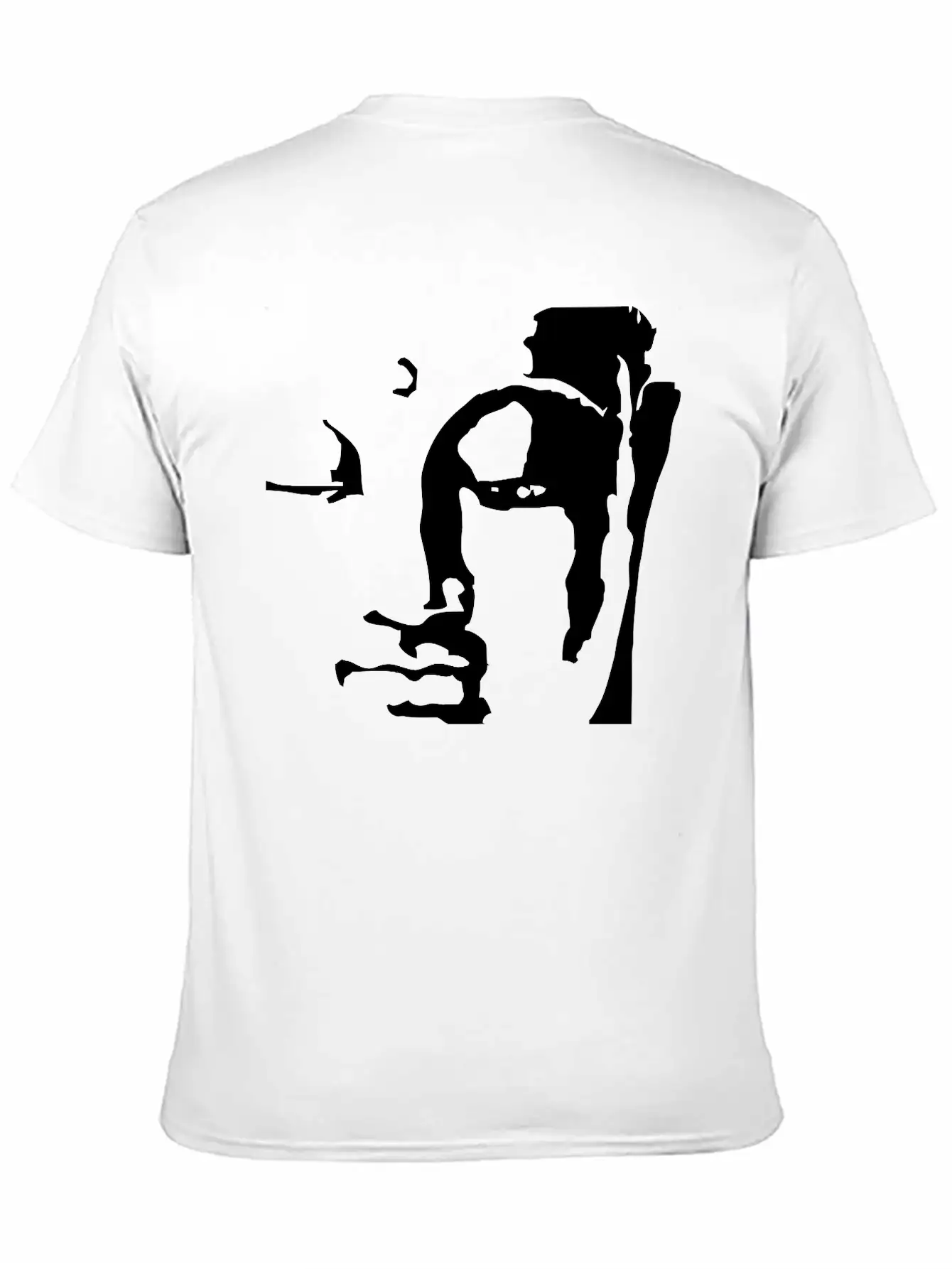 Buddhas Face Timeless Short Sleeve Tee – Comfy And Minimalist Design