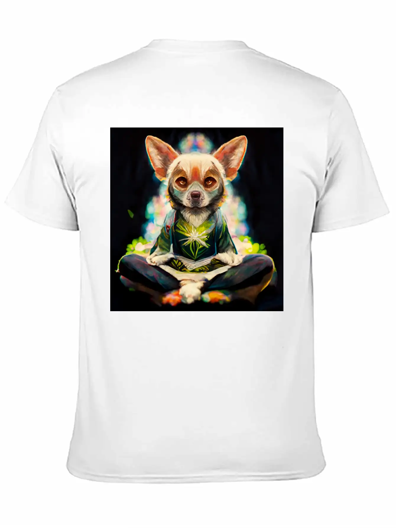 Buddhist Chihuahua Essential Unisex Summer Tee – Soft Cotton Casual Fit