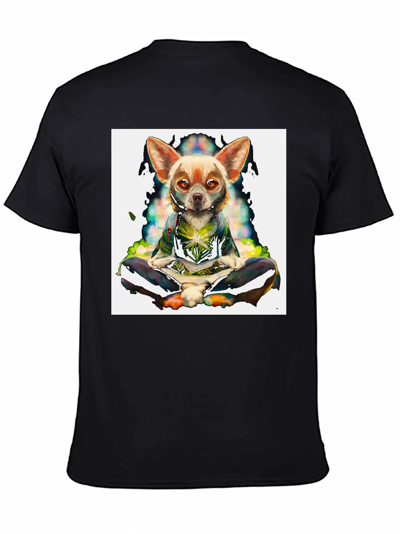 Buddhist Chihuahua Essential Unisex Summer Tee – Soft Cotton Casual Fit