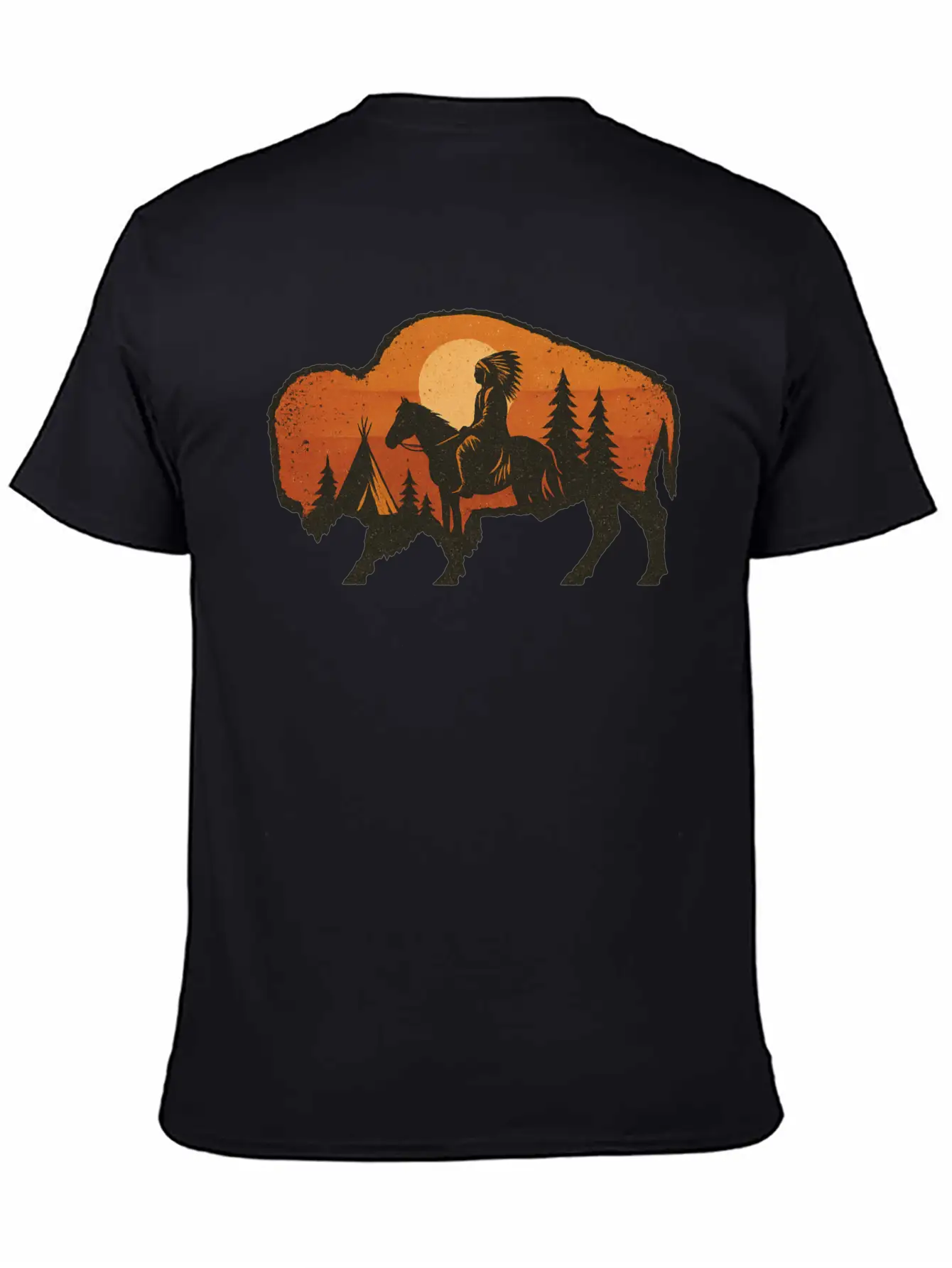 Buffalo Spirit Essential Unisex Summer Tee – Soft Cotton Casual Fit