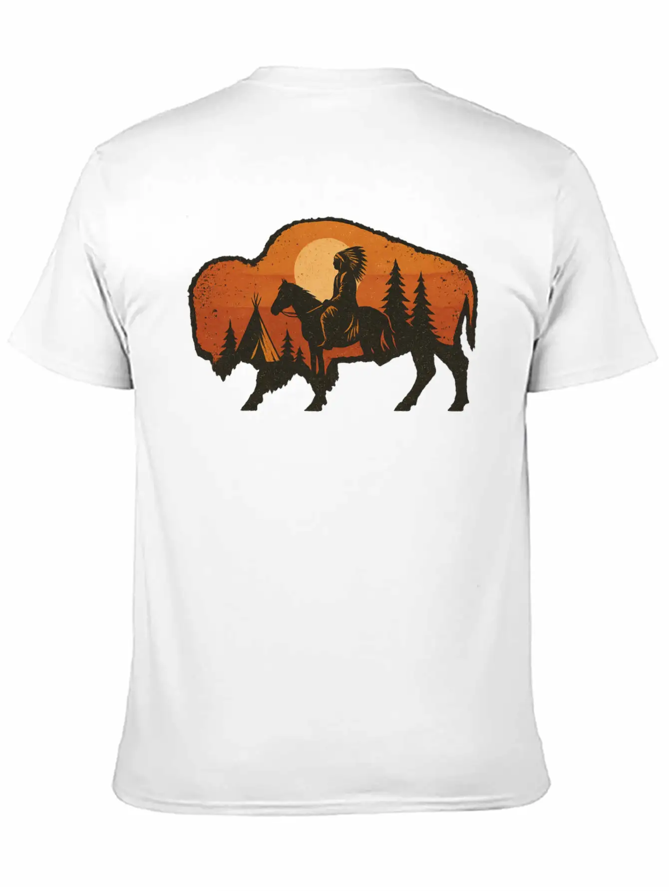 Buffalo Spirit Essential Unisex Summer Tee – Soft Cotton Casual Fit