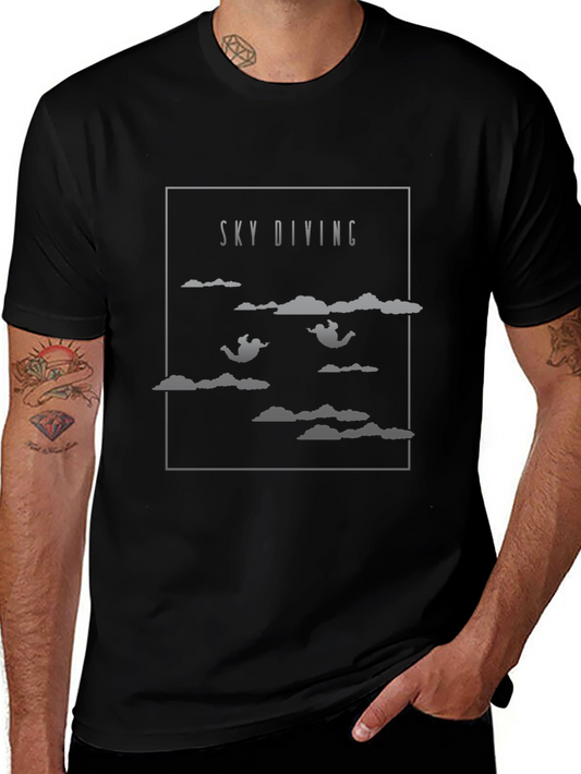 Skydiving Graphic Tee - Adventure Seeker T-Shirt