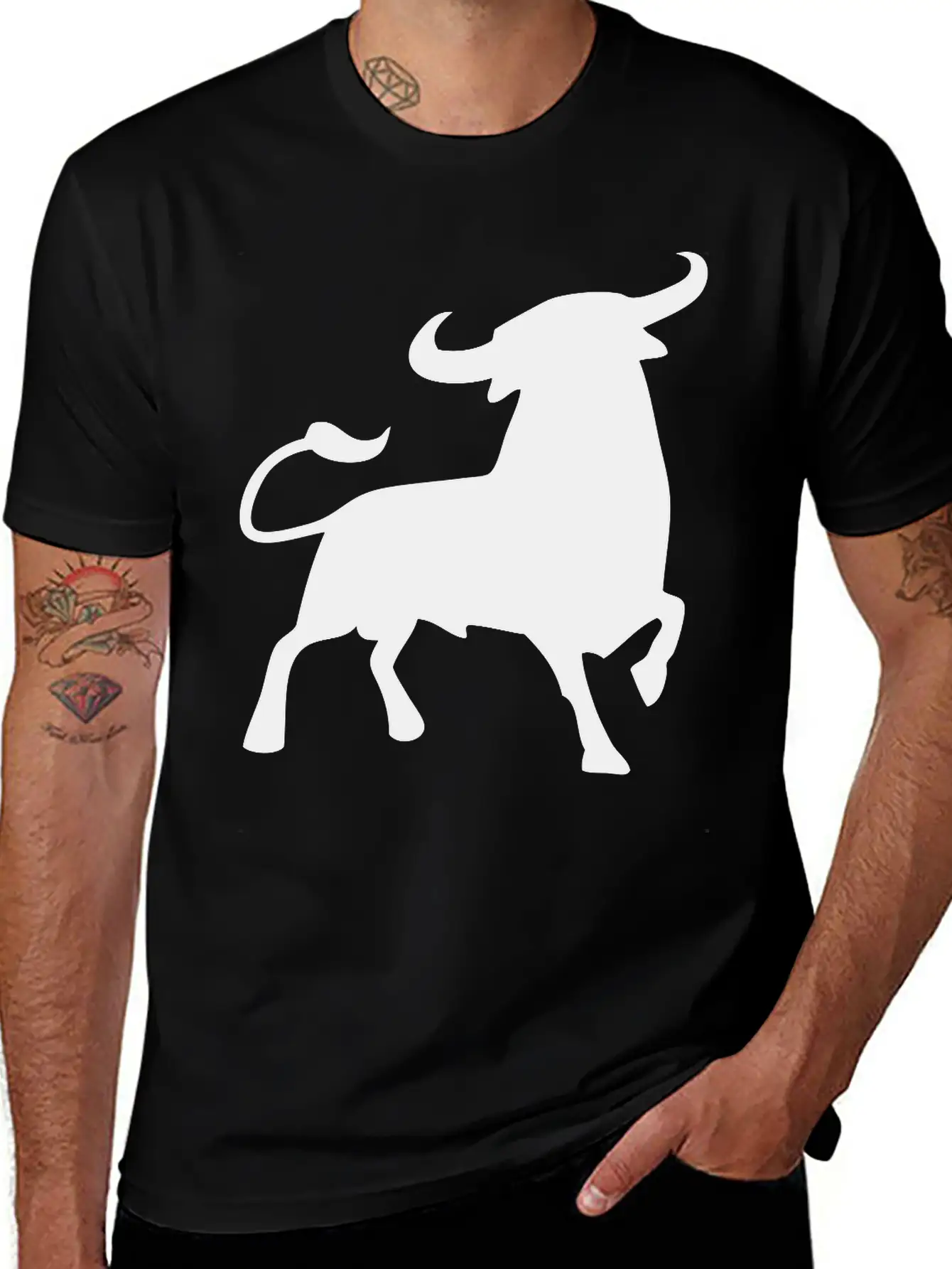 Bull Comfortable Minimalist Graphic Tee – Summer Style Essential