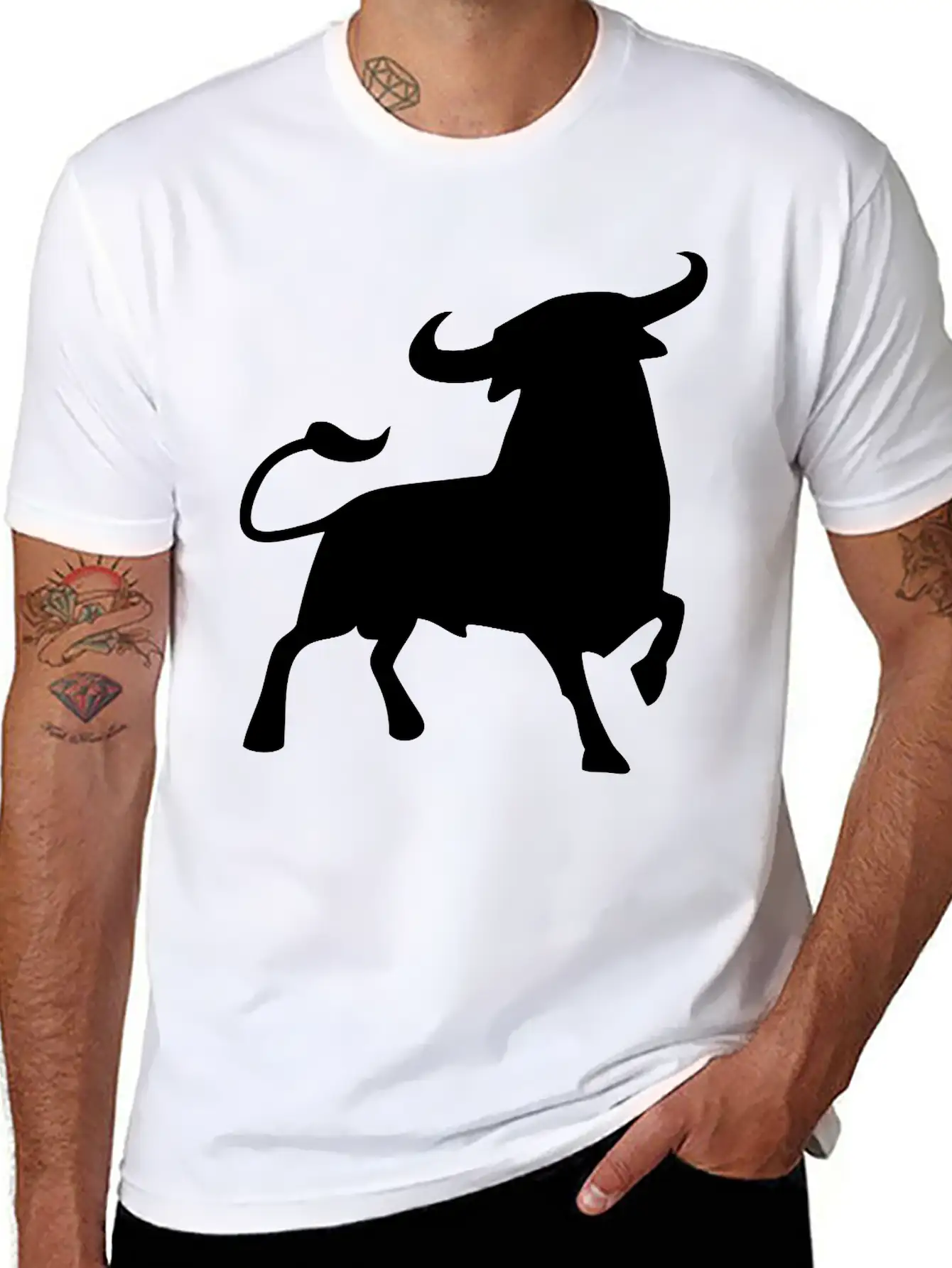 Bull Comfortable Minimalist Graphic Tee – Summer Style Essential