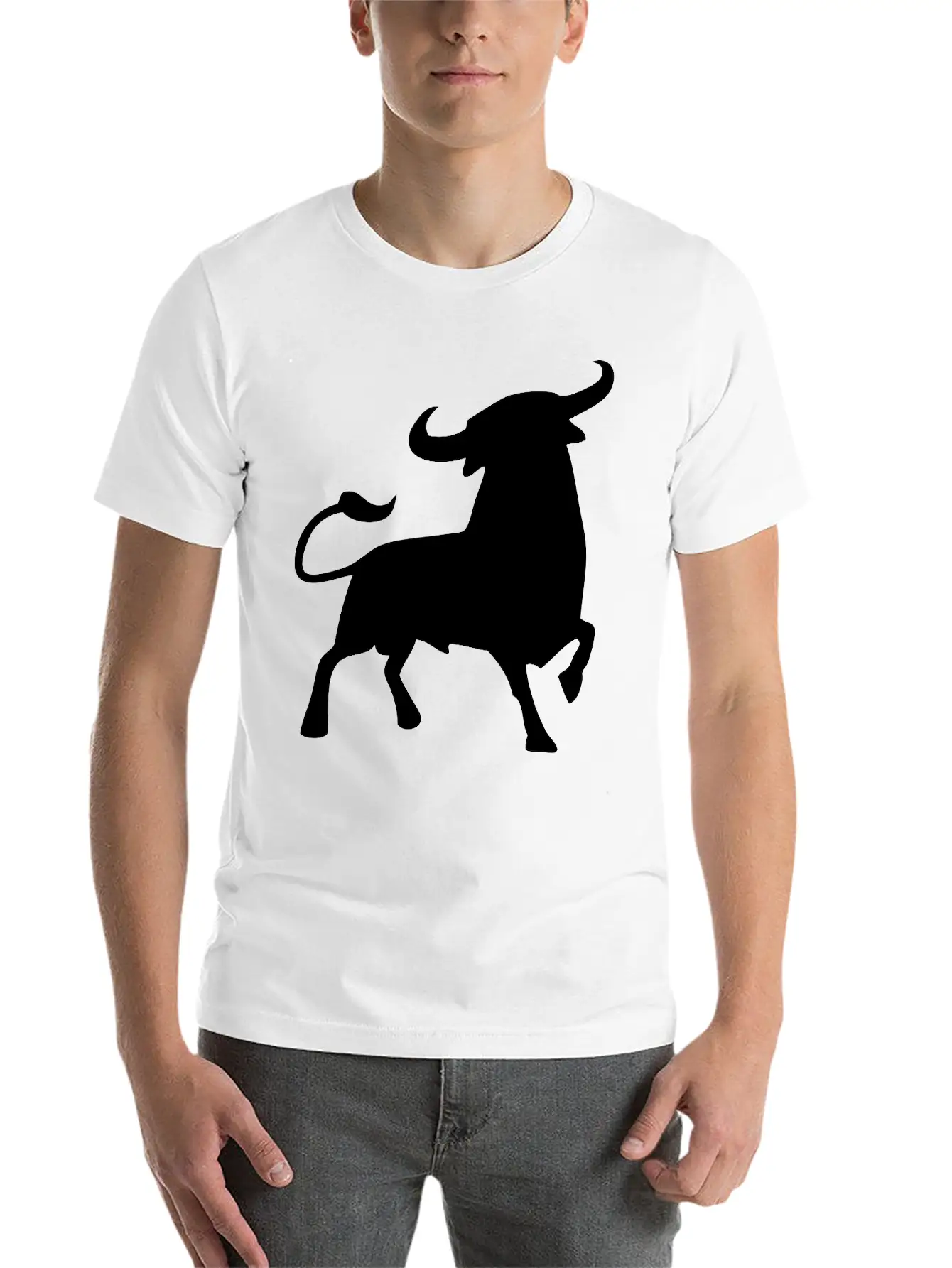 Bull Comfortable Minimalist Graphic Tee – Summer Style Essential