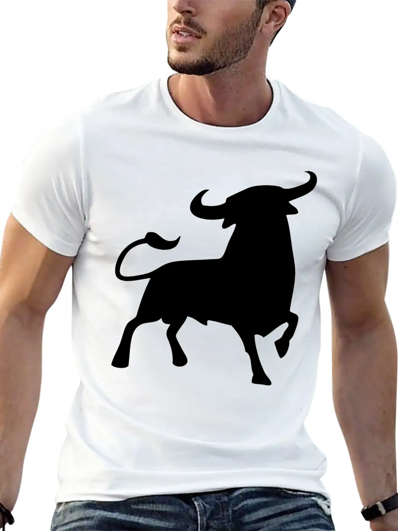 Bull Comfortable Minimalist Graphic Tee – Summer Style Essential