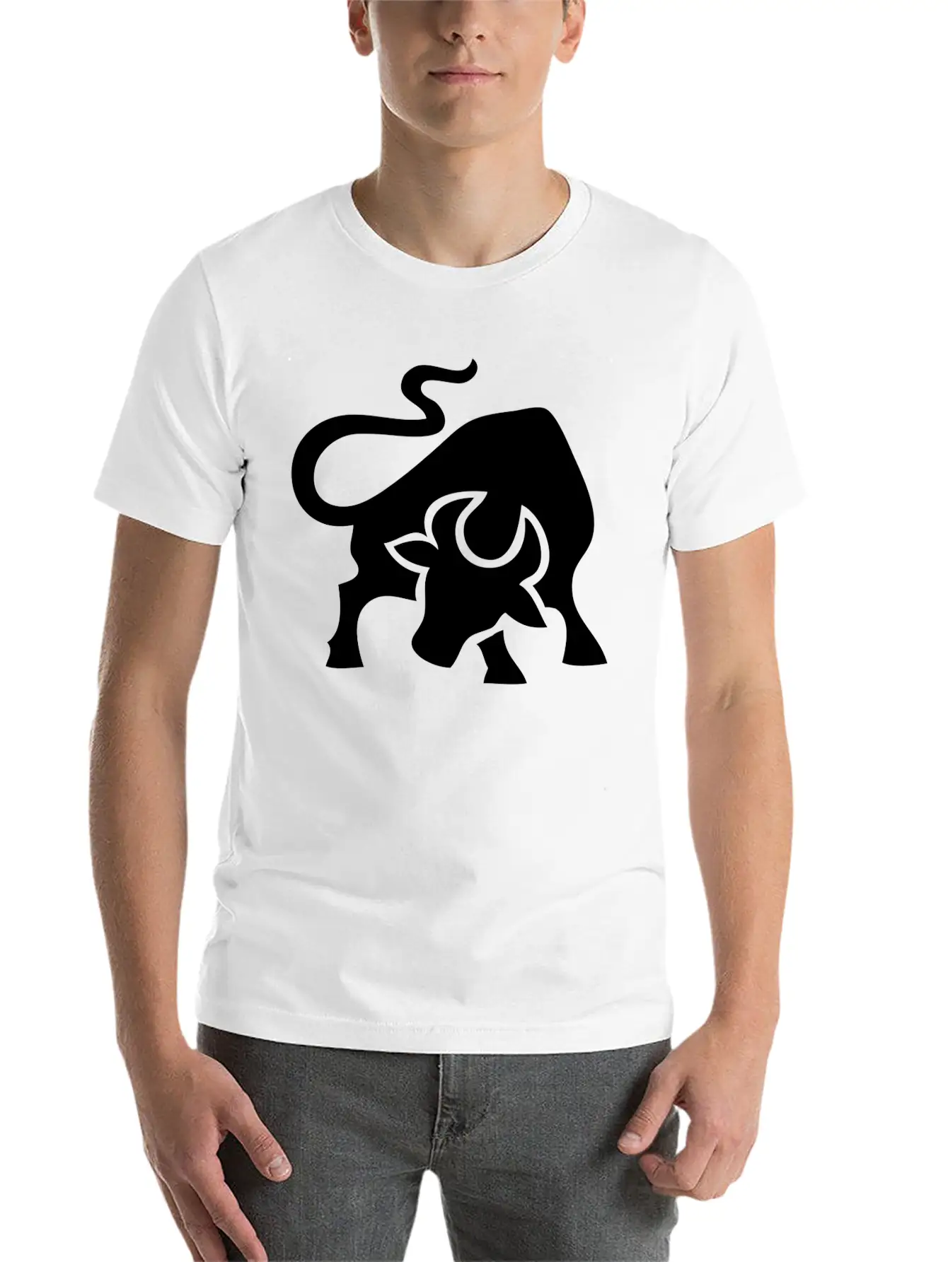 Bull Fighting Stylish Everyday T-Shirt – Unisex Basic Cotton Tee