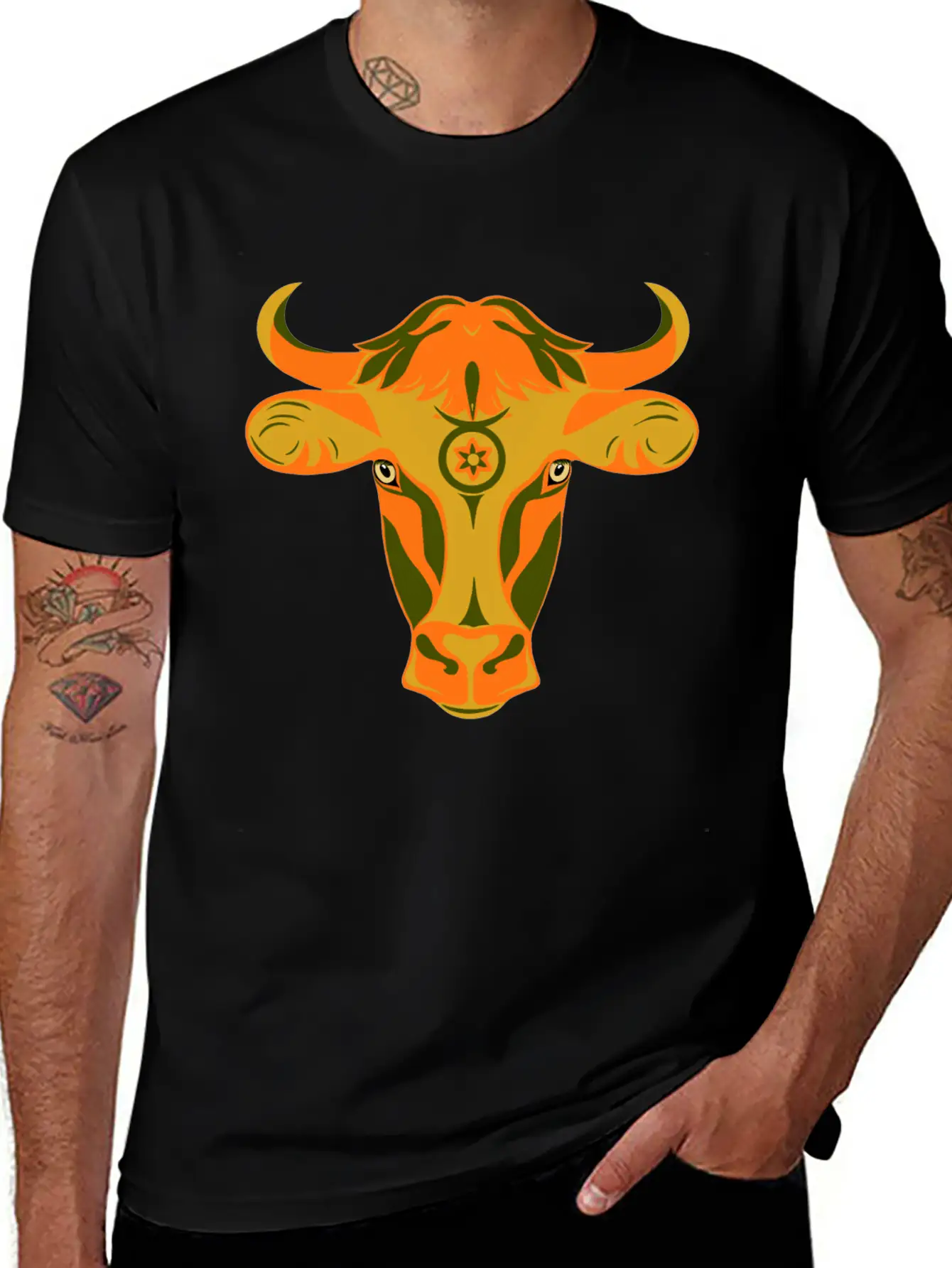 Bull Head Timeless Short Sleeve Tee – Comfy And Minimalist Design