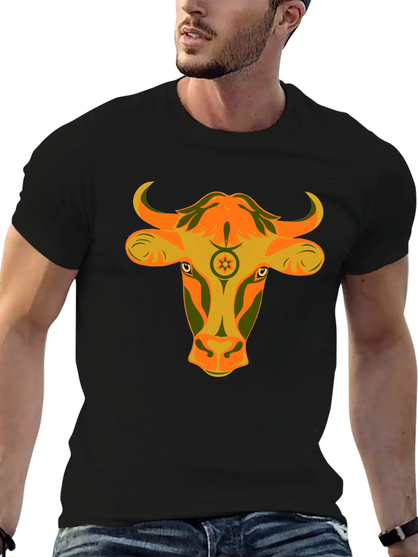Bull Head Timeless Short Sleeve Tee – Comfy And Minimalist Design