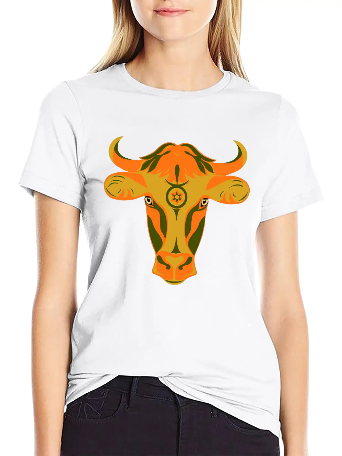 Bull Head Timeless Short Sleeve Tee – Comfy And Minimalist Design